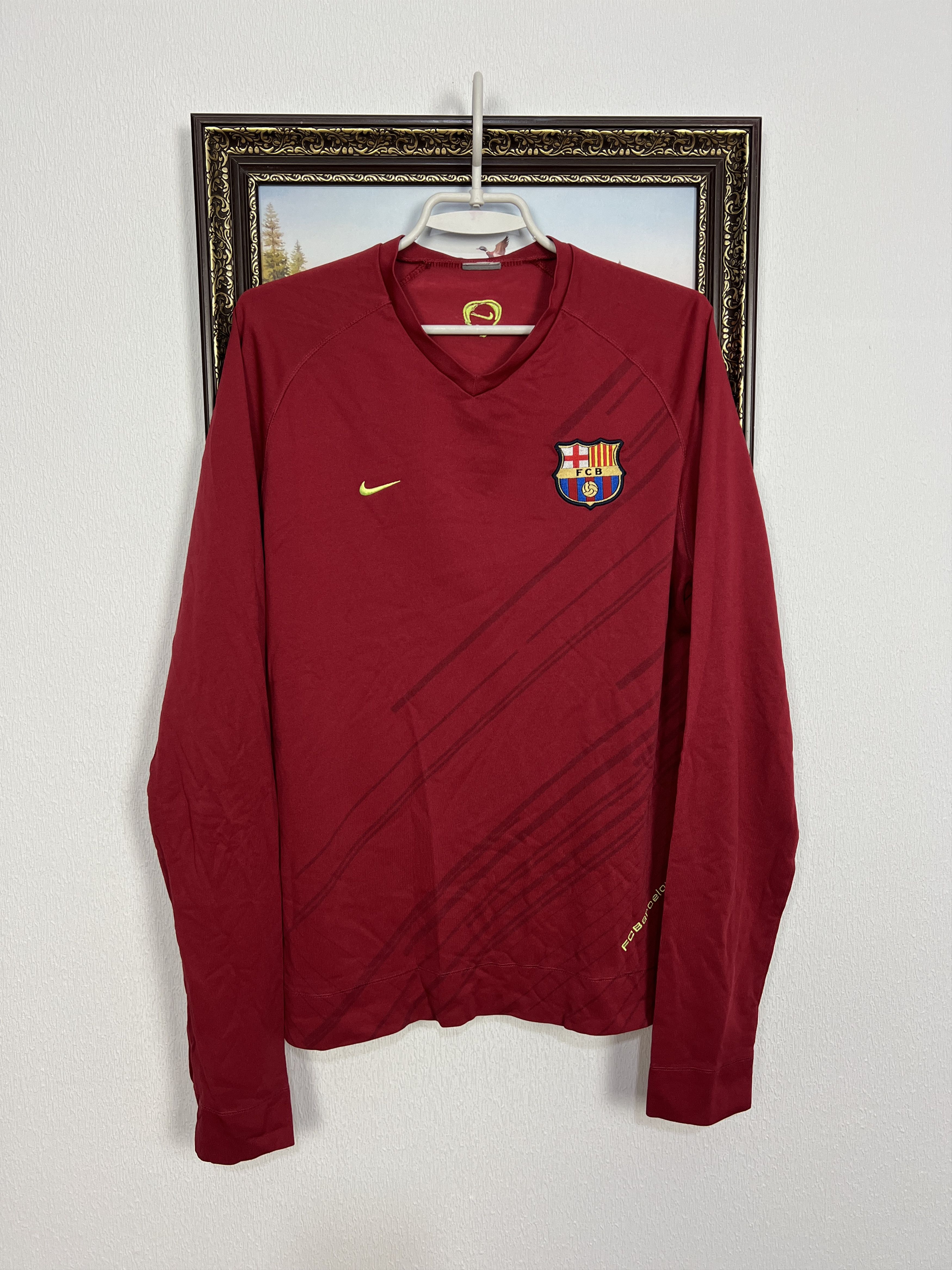 Nike FC Barcelona Football Train Sweatshirt Track Top Rare Size US M / EU 48-50 / 2 - 1 Thumbnail