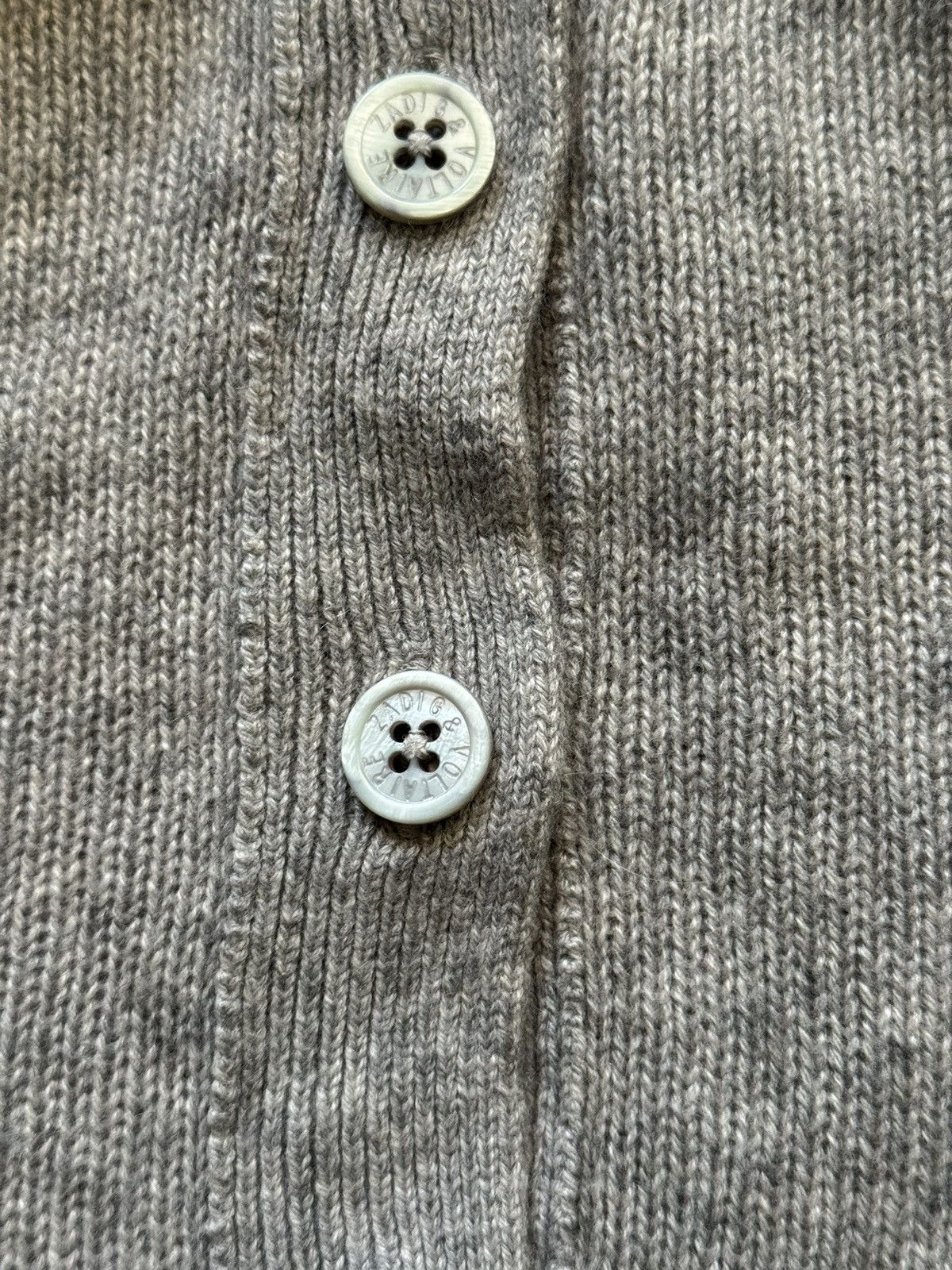 Designer × Zadig & Voltaire Zadig & Voltaire 100% cashmere Mirka Heart cardigan sweater Size M / US 6-8 / IT 42-44 - 9 Thumbnail