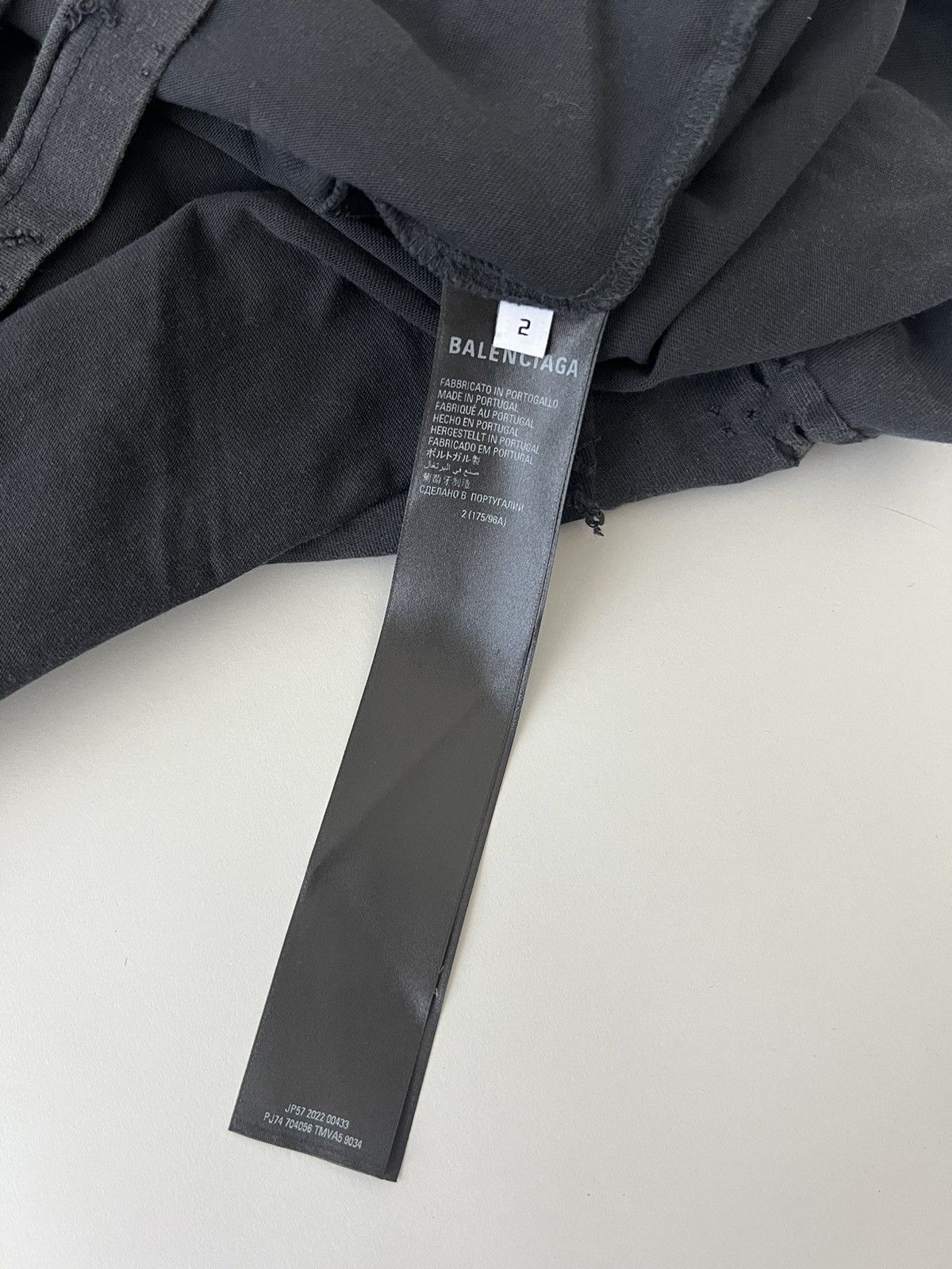 Balenciaga Balenciaga 3B Sports Icon Repaired T-Shirt Vintage Jersey Size US M / EU 48-50 / 2 - 9 Thumbnail