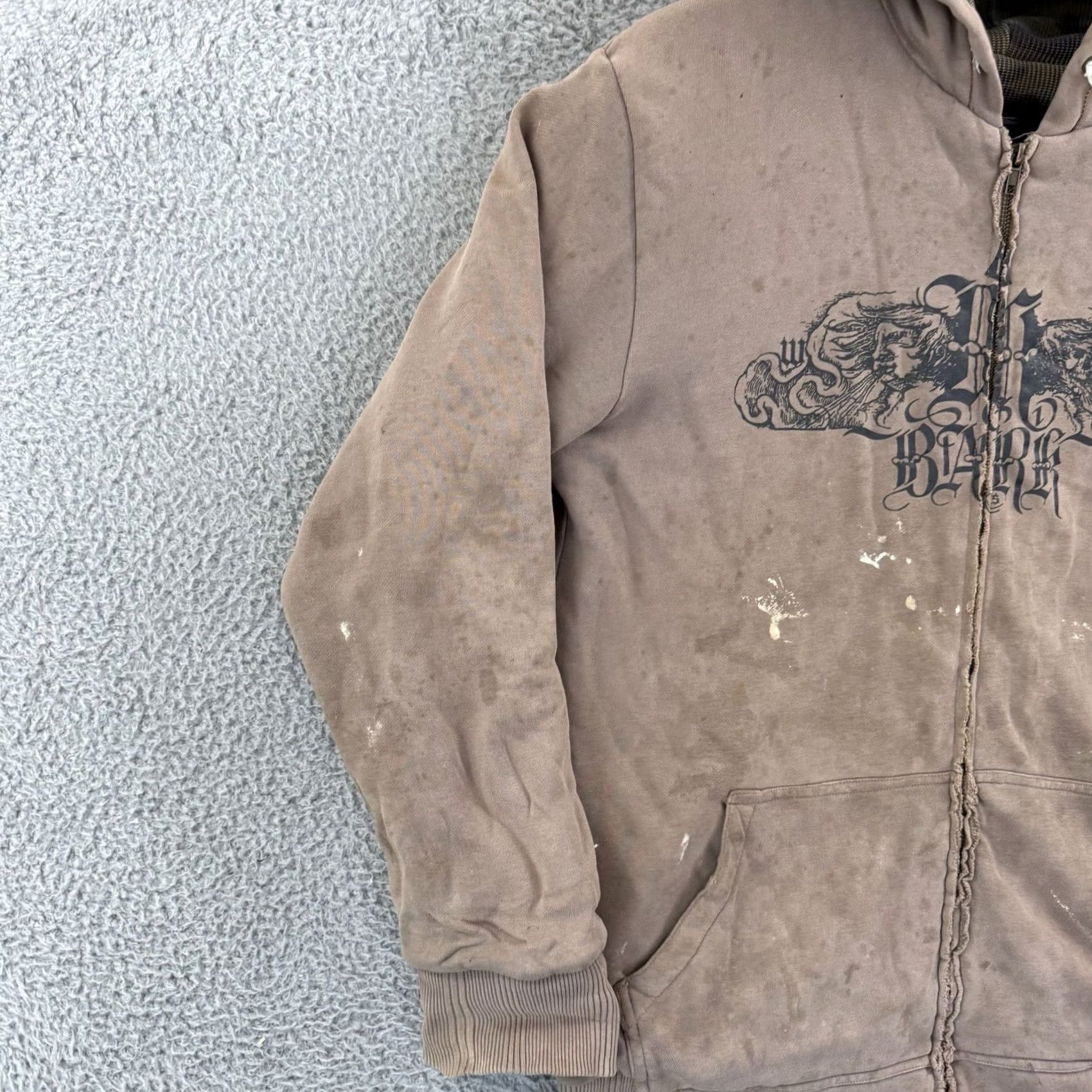 Vintage VINTAGE Mbarb Hoodie Jacket Small? 14? Size US M / EU 48-50 / 2 - 4 Thumbnail