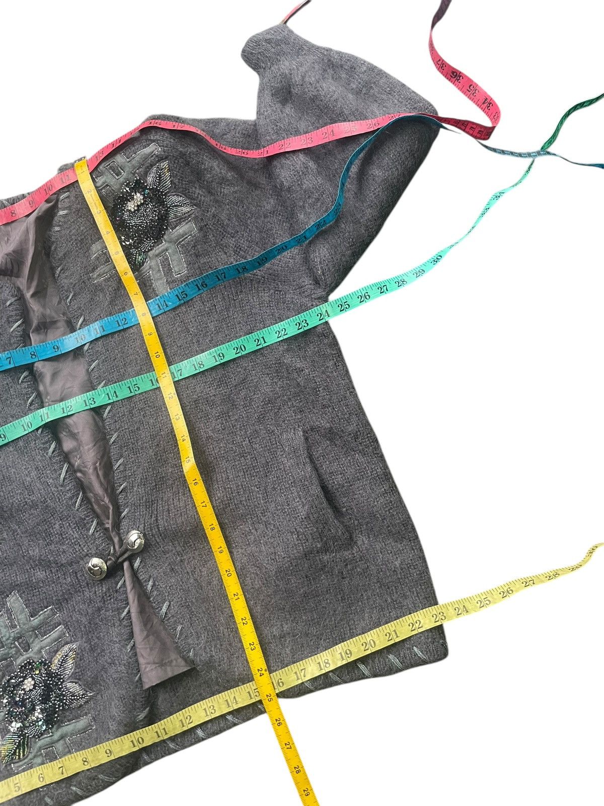 Japanese Brand Vintage Mohair Jacket Size XL / US 12-14 / IT 48-50 - 10 Thumbnail