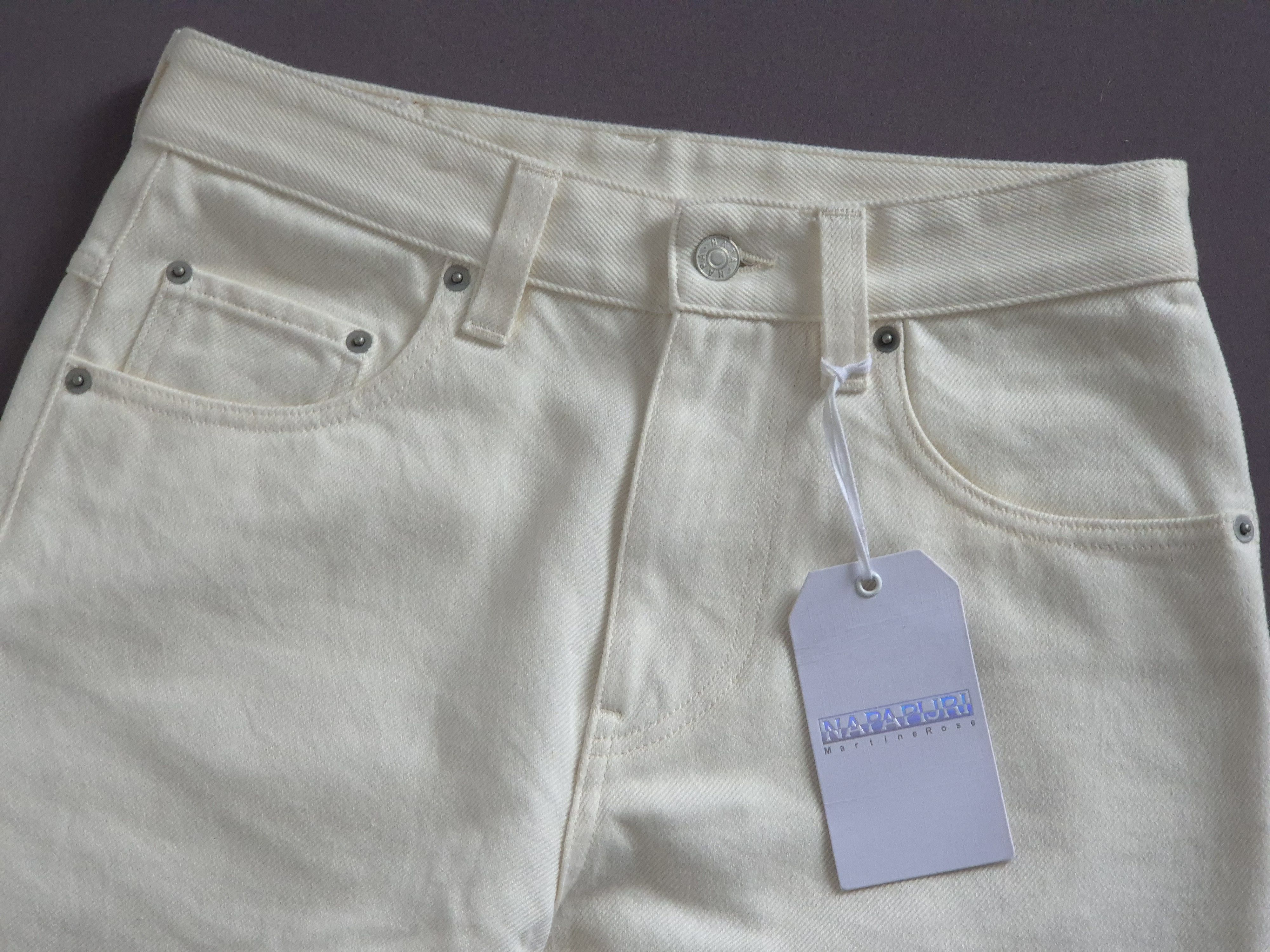 Martine Rose × Napapijri Twill Jeans NWT Size US 29 - 3 Thumbnail