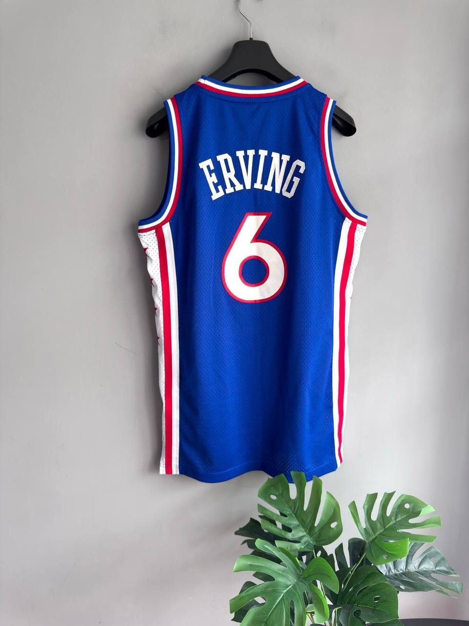 Adidas Adidas Philadelphia 76ers NBA Basketball Jersey #6 ERVING, M Size US M / EU 48-50 / 2 - 9 Thumbnail