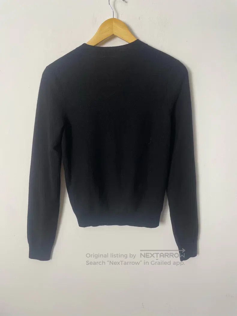 Hermes Hermes Black textured wool crewneck Size XS / US 0-2 / IT 36-38 - 4 Thumbnail