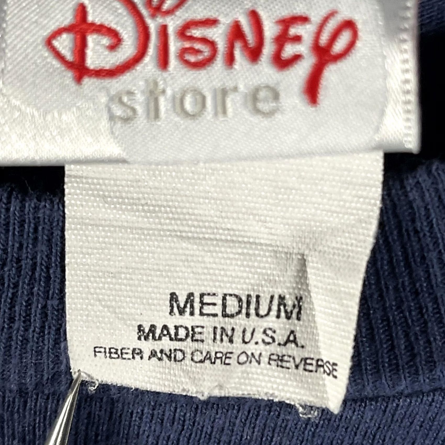 Disney VINTAGE Disney Store Shirt Mens M Blue Tigger Embossed Graphic Tee 90s Y2K Size US M / EU 48-50 / 2 - 5 Thumbnail
