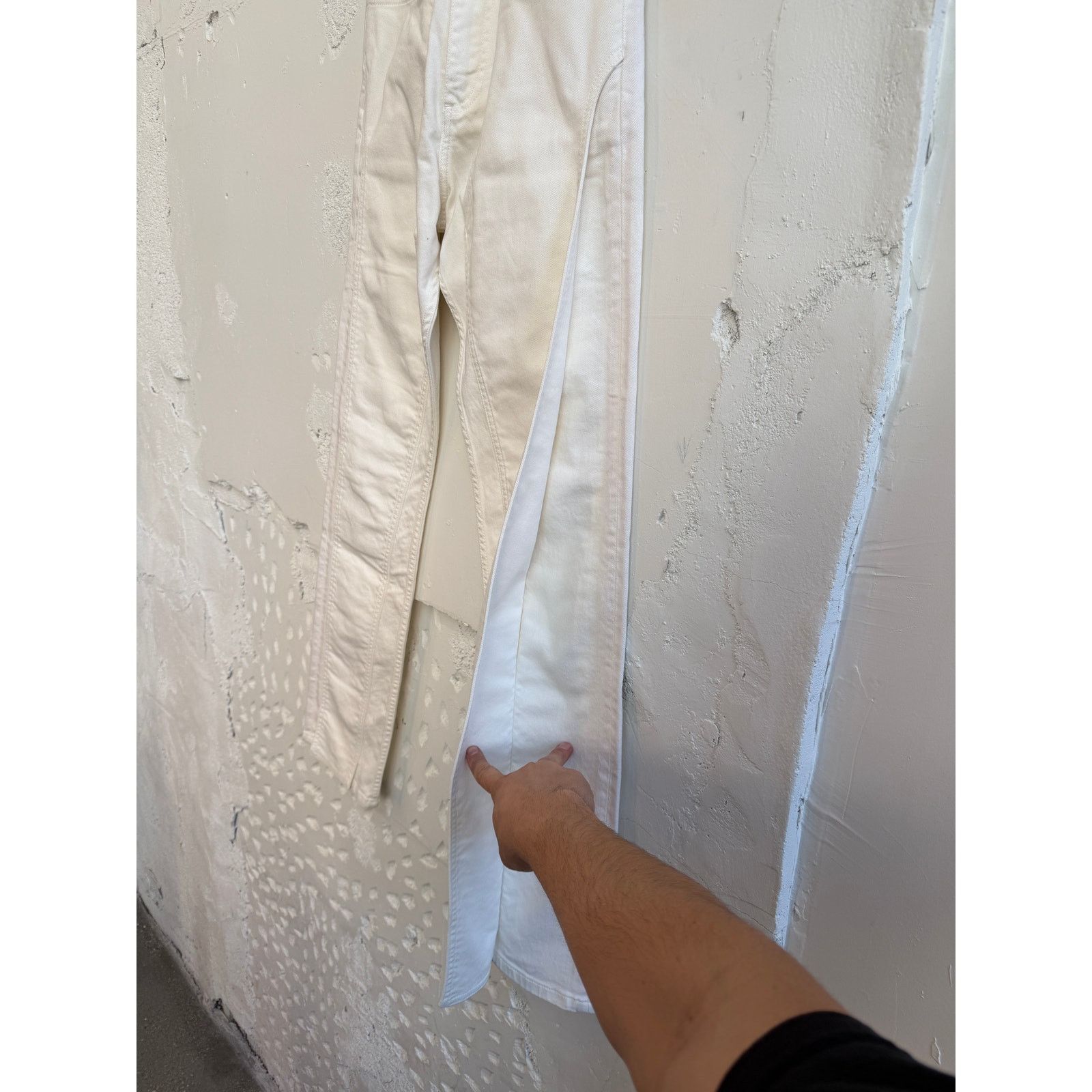 Y/Project Y/Project Front Panel White Jeans Size 27" / US 4 / IT 40 - 3 Thumbnail