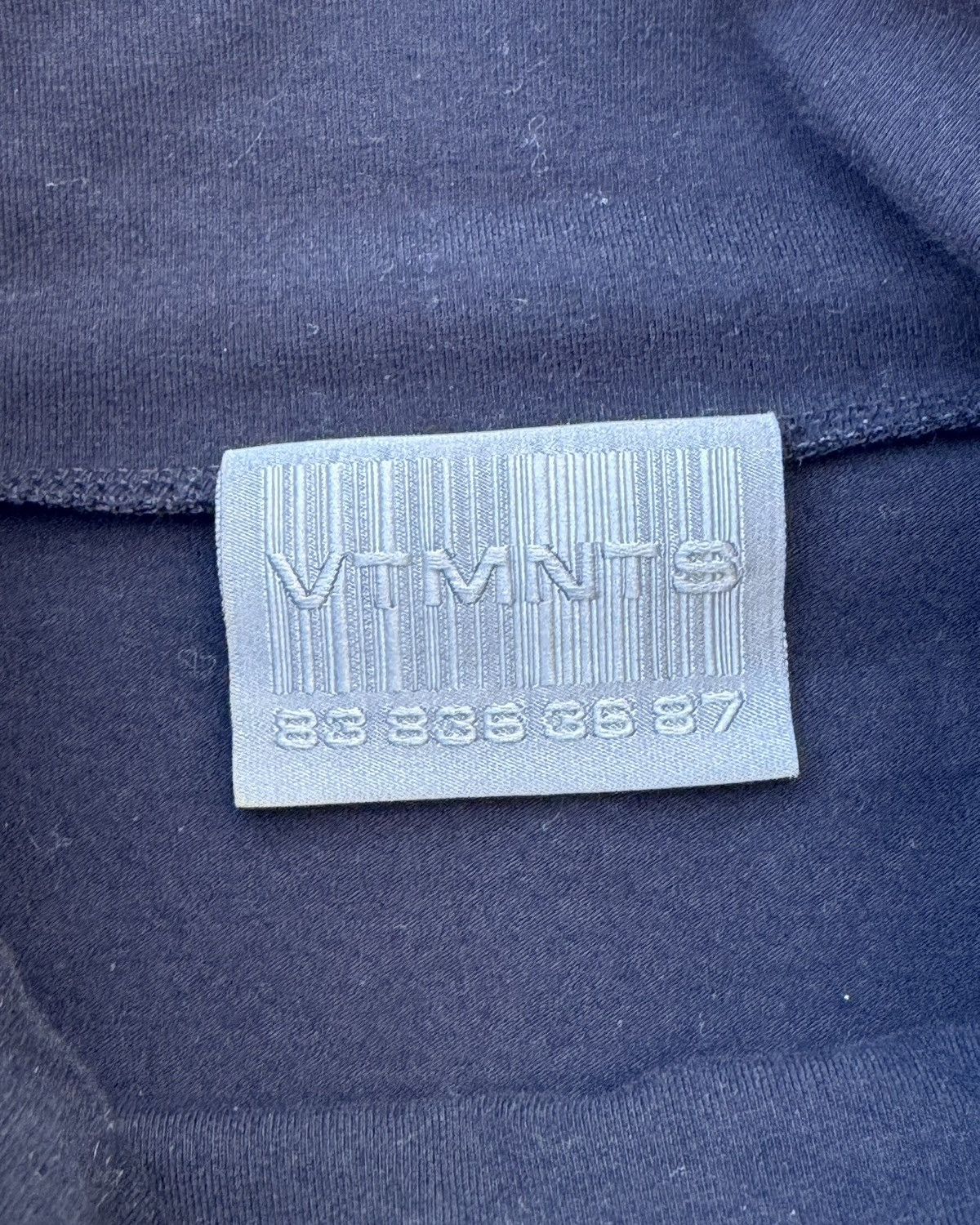 Vetements VTMNTS Barcode Turtleneck Tee-shirt Size US M / EU 48-50 / 2 - 7 Thumbnail