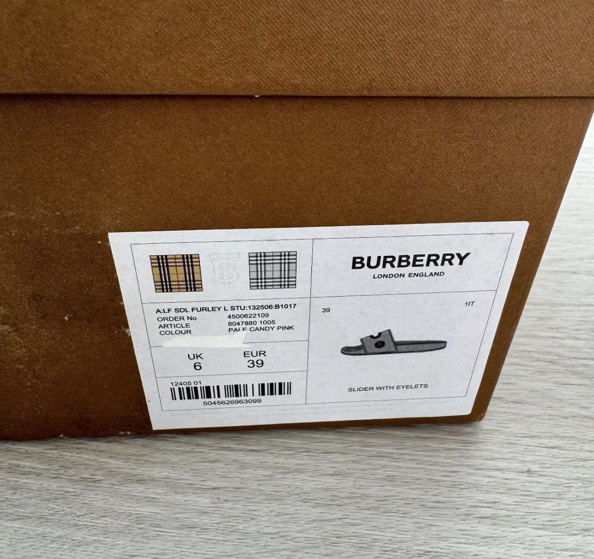 Burberry New Burberry: SDL Furley L Slides Size US 9 / IT 39 - 8 Thumbnail