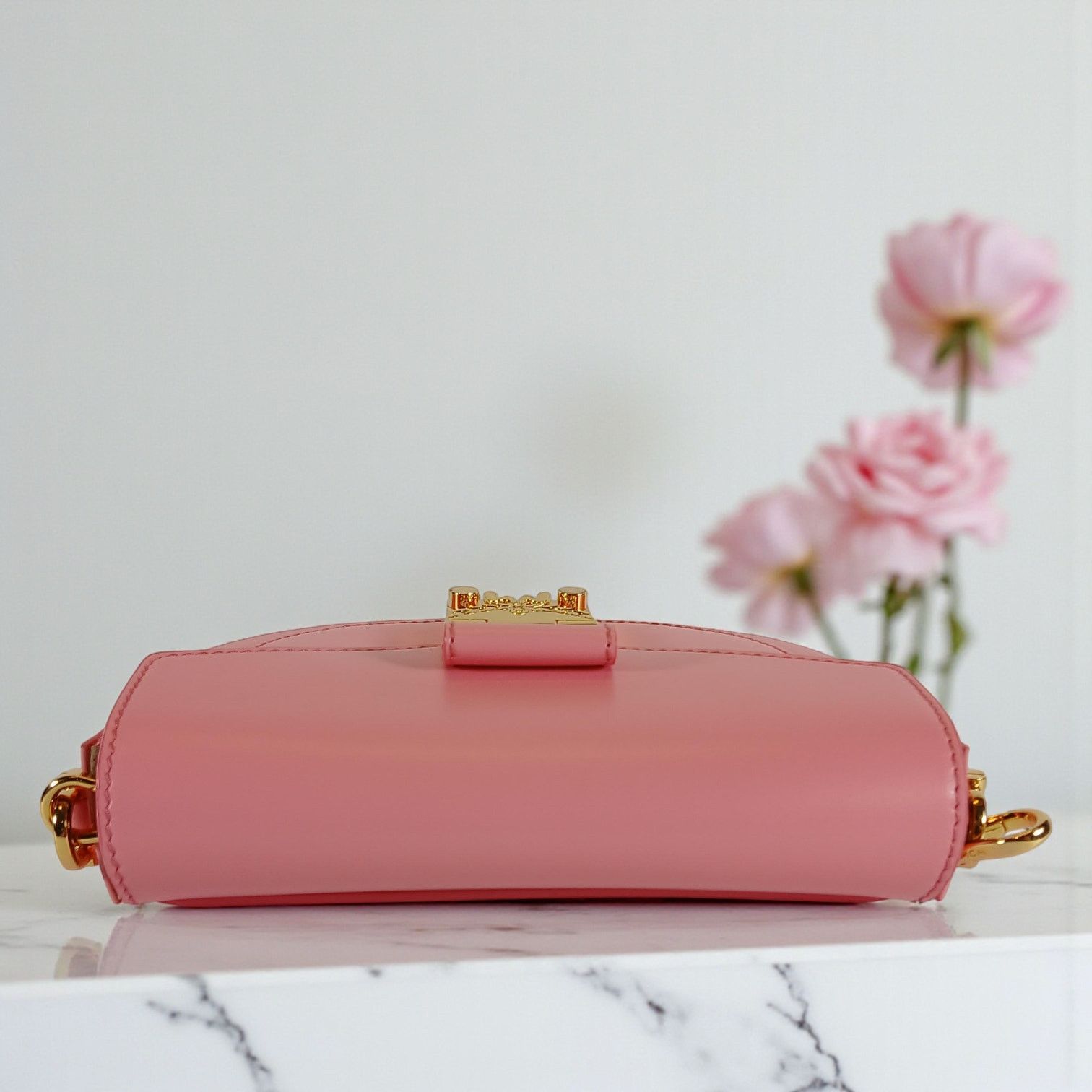 MCM MCM Patricia Mini Pink Leather Crossbody Bag - NWT Size ONE SIZE - 6 Thumbnail