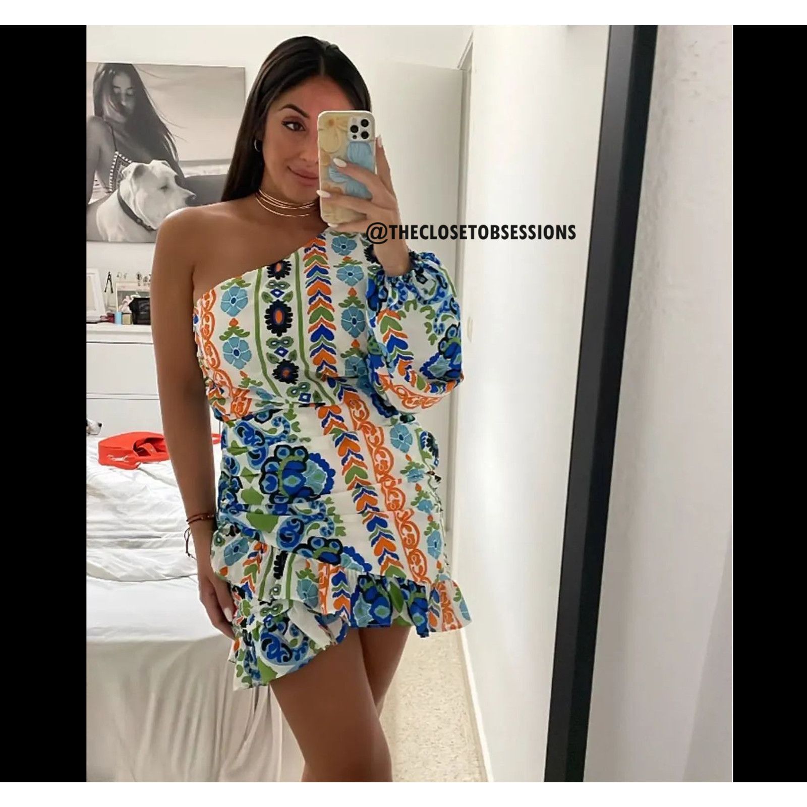 Mango RARE!!! MANGO Flared Hem Short Dress NWT Size L / US 10 / IT 46 - 11 Thumbnail