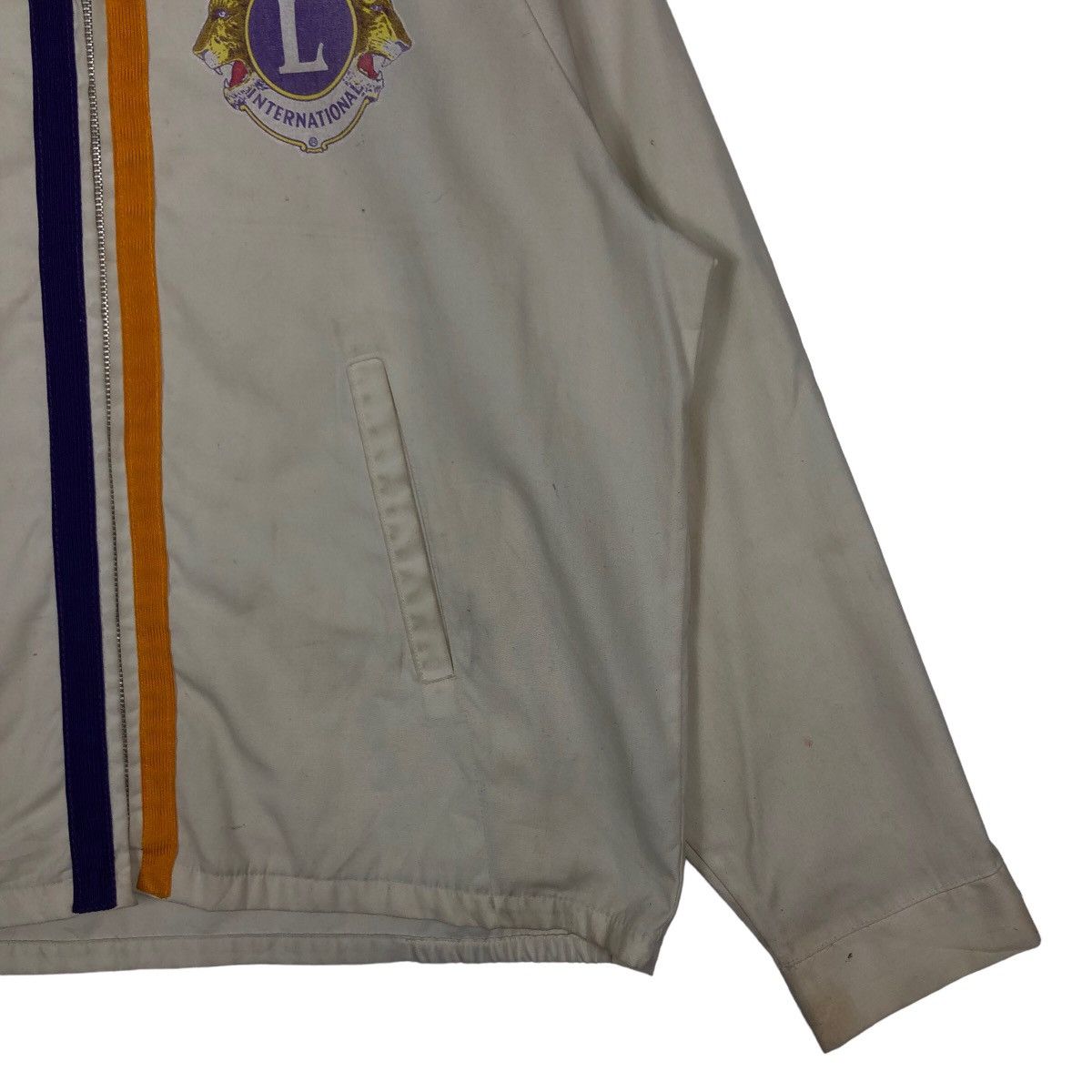 Vintage 🔥80’s Vintage Larimore Lions Club North Dakota Big Logo Size US L / EU 52-54 / 3 - 5 Thumbnail