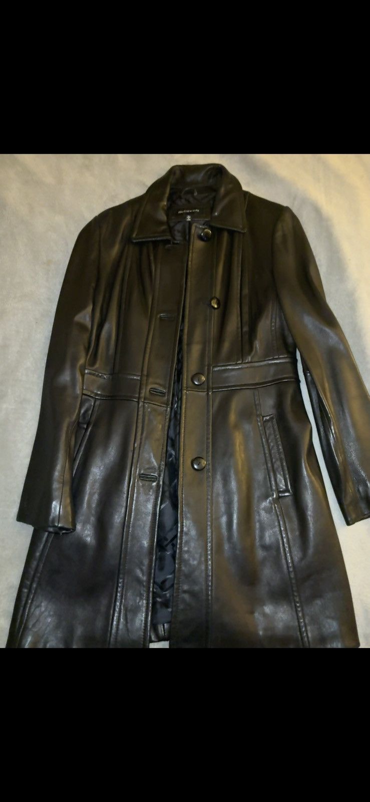 Jones New York Jones New York Leather Jacket Size M / US 6-8 / IT 42-44 - 1 Thumbnail