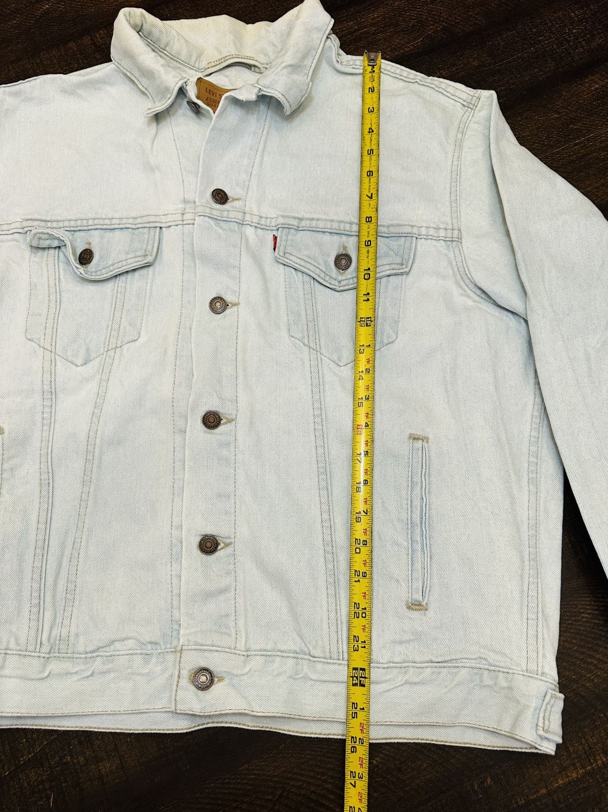 Levi's Vintage Levis Jacket Mens LargeTrucker USA Button Up 90s Size US L / EU 52-54 / 3 - 10 Thumbnail