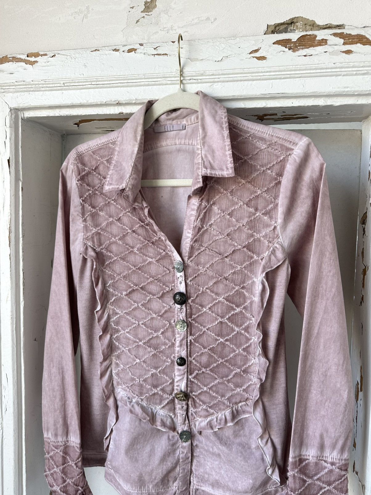 Vintage Vintage Metal Buttons Shirt Size M / US 6-8 / IT 42-44 - 2 Thumbnail