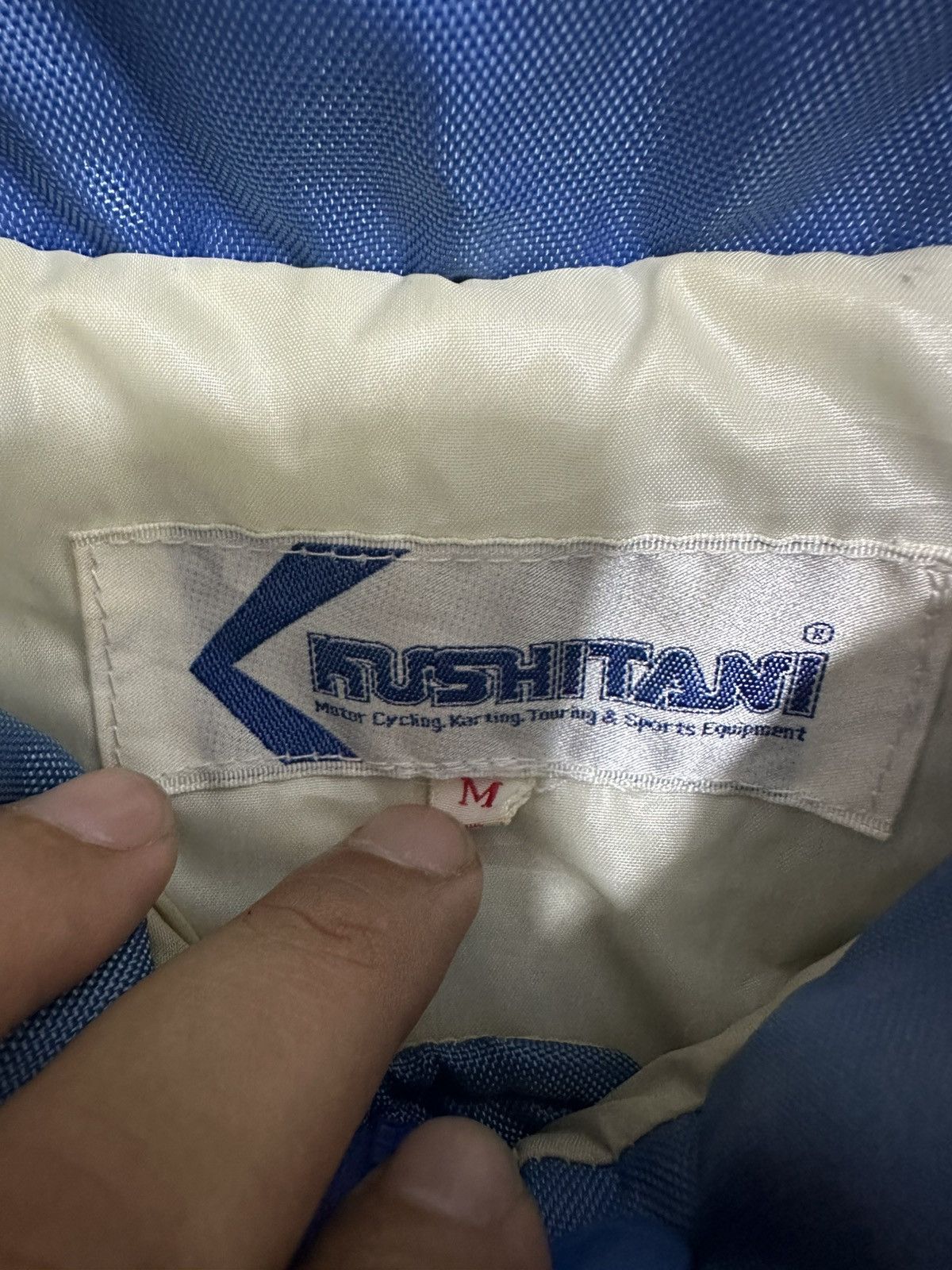 Japanese Brand Vintage Kushitani Jacket Moto Iconic Japanese Moto Racing Size US M / EU 48-50 / 2 - 3 Thumbnail
