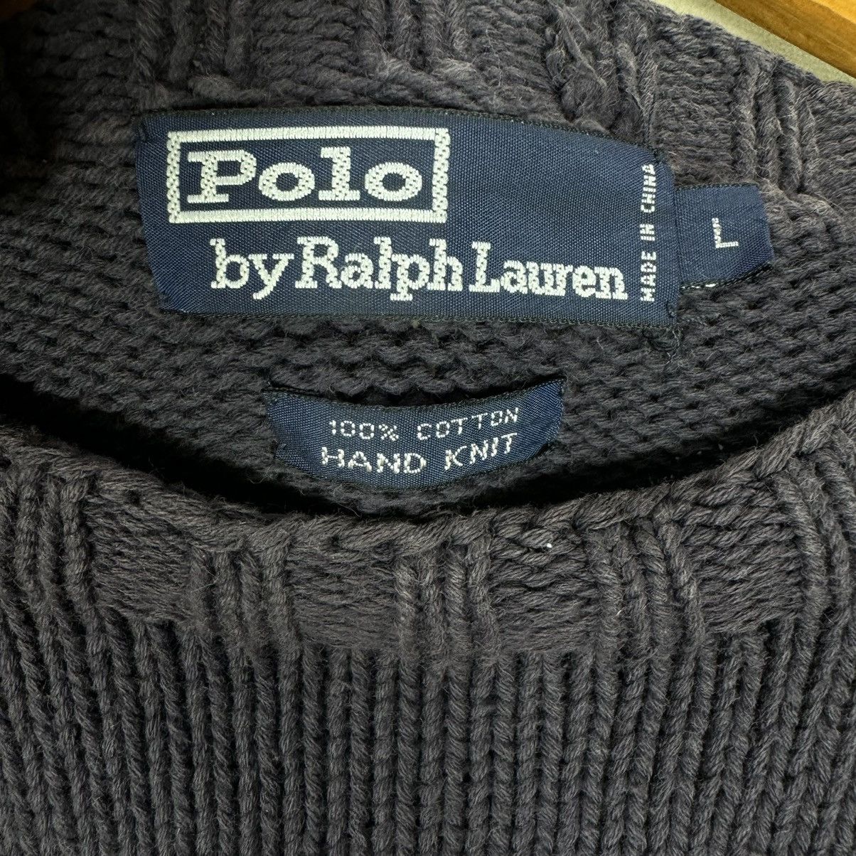 Polo Ralph Lauren 🔥POLO BEAR RL KNITWEAR HAND KNIT SWEATER Size US L / EU 52-54 / 3 - 7 Thumbnail
