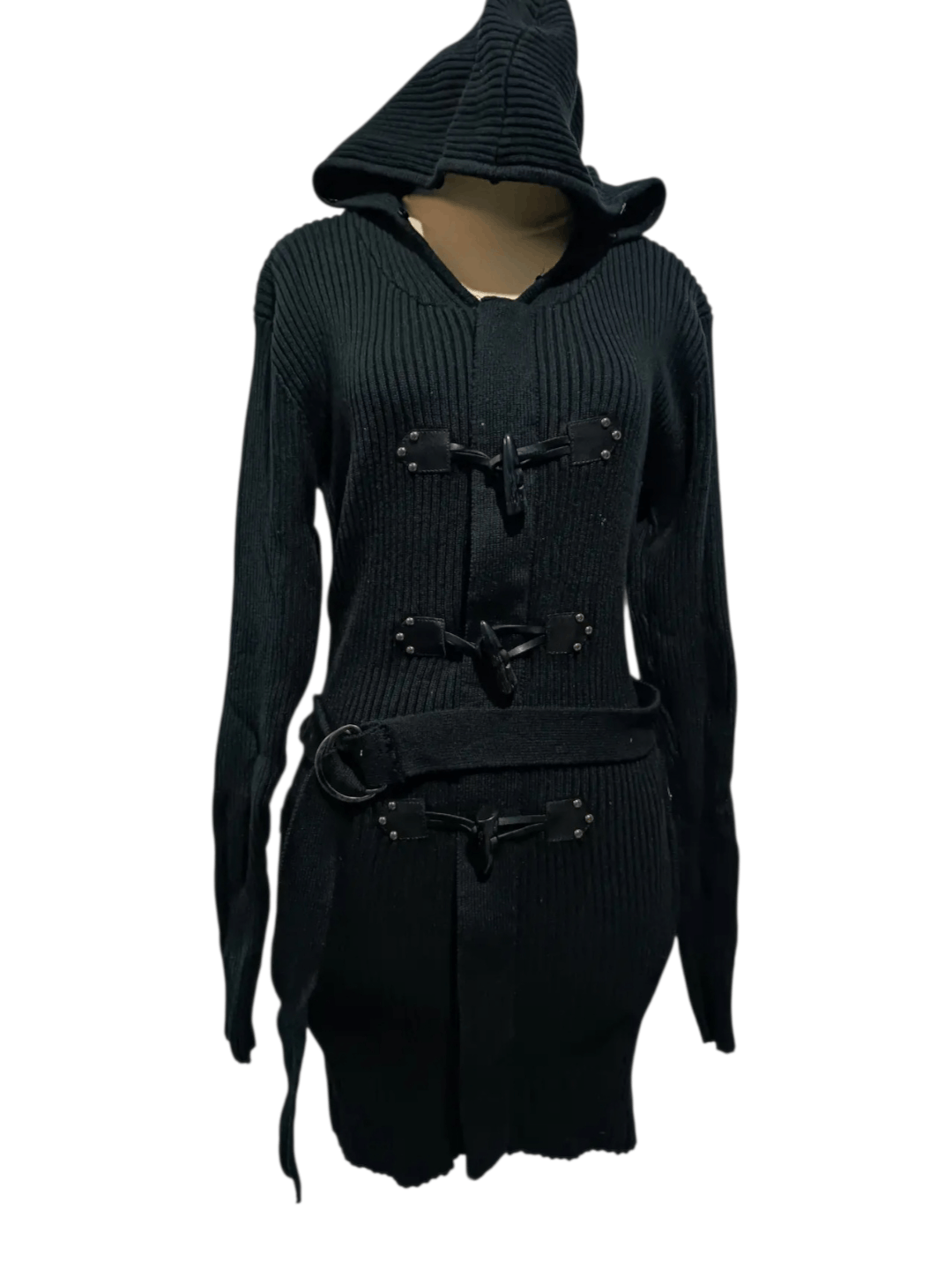 In The Attic In The Attic Long Knitwear Hoodie Size M / US 6-8 / IT 42-44 - 2 Thumbnail