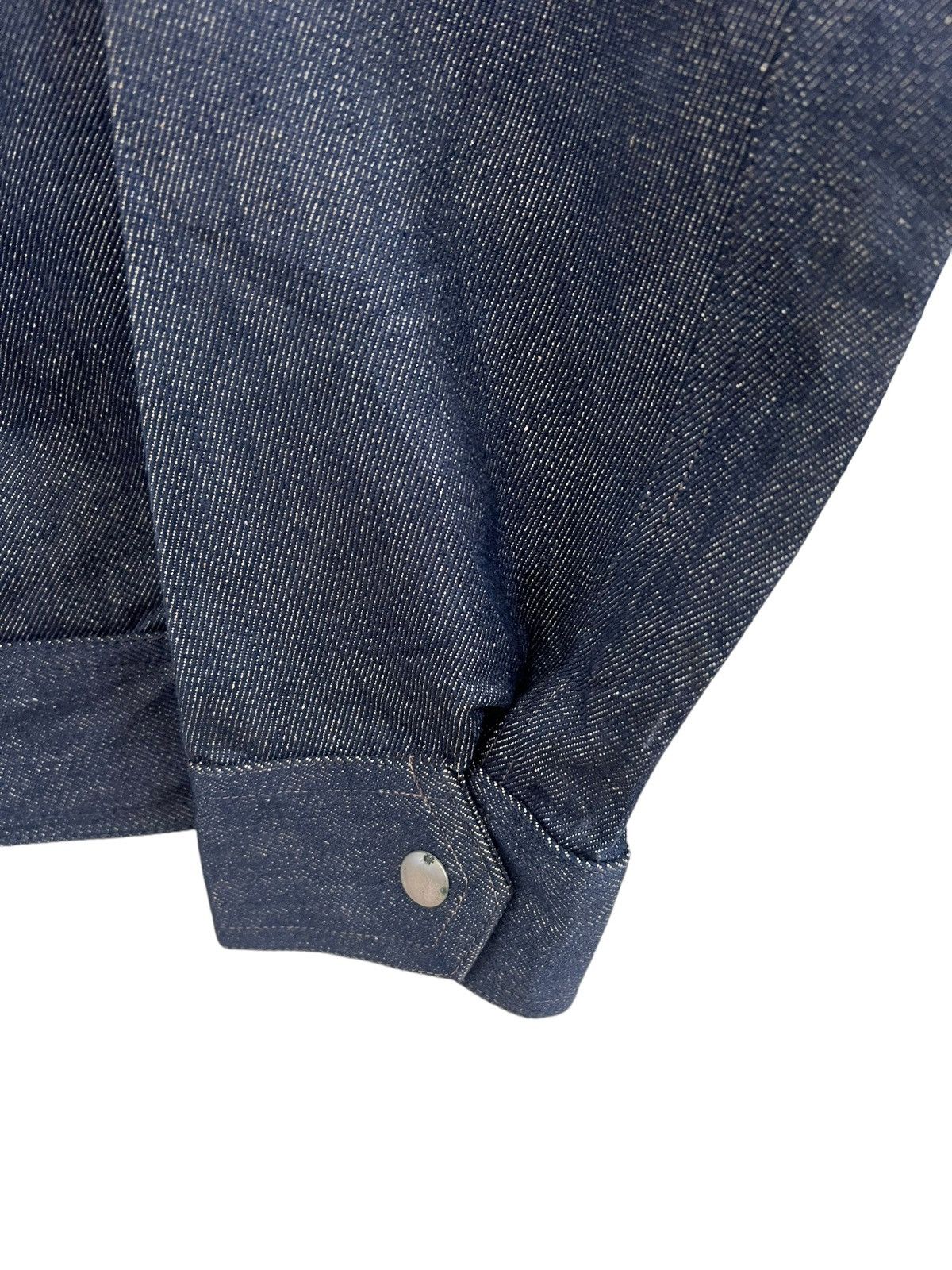 Vintage Vintage YOSHISEI Sports Wear "Colosseum" Hybrid Denim Jacket Size US M / EU 48-50 / 2 - 13 Thumbnail