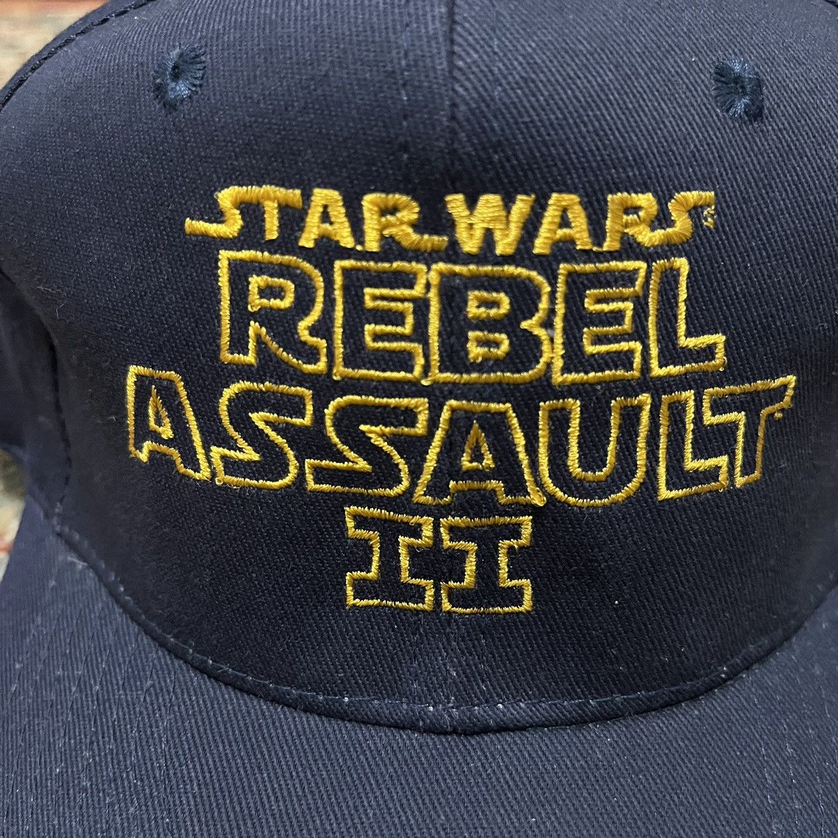 Star Wars × Vintage Lucas Arts Rebel Assault Video Game Promo SnapBack Hat Size ONE SIZE - 2 Thumbnail