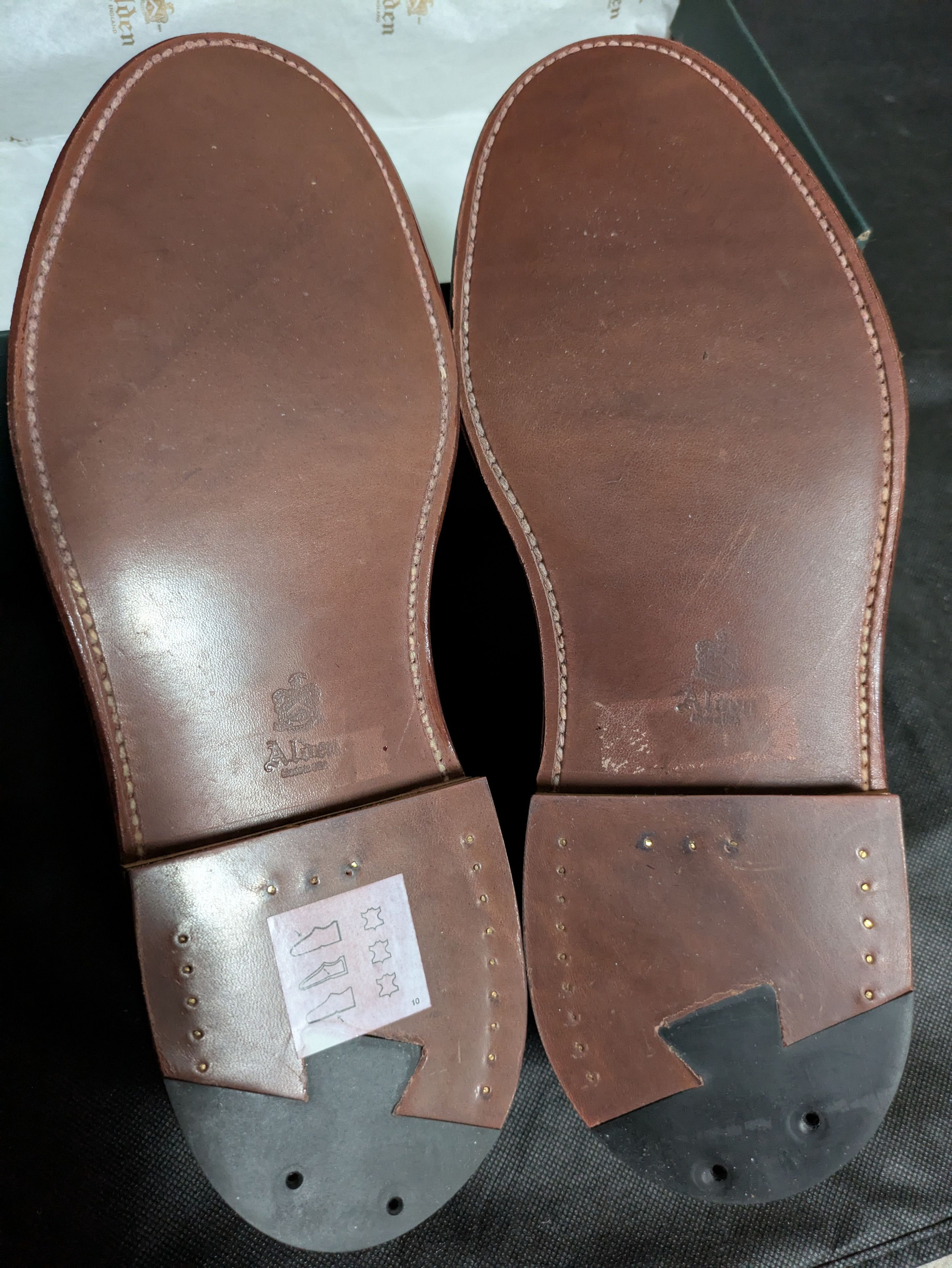 Alden Alden Plain Toe Blucher in Snuff Suede, 8D Size US 8 / EU 41 - 9 Thumbnail