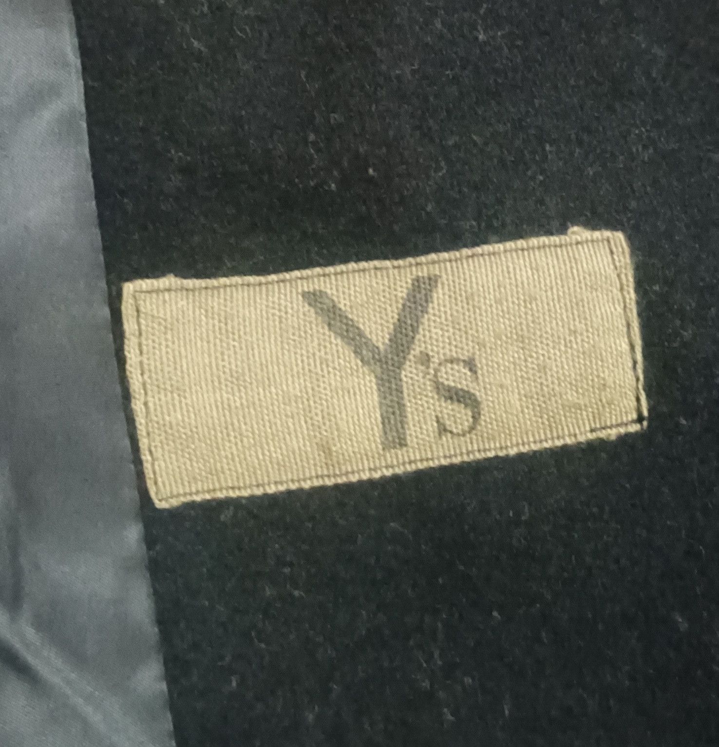 Yohji Yamamoto 🔥 Y'S YOHJI YAMAMOTO Black Jacket / Coat 🔥 Size S / US 4 / IT 40 - 5 Thumbnail