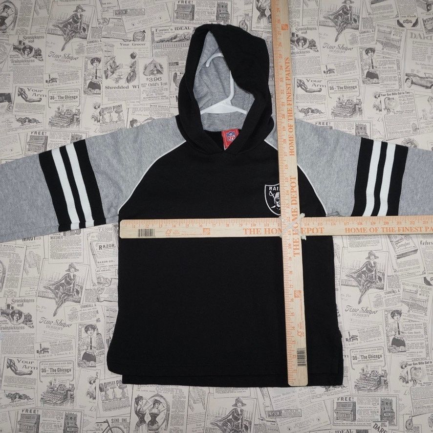 NFL Small-Vintage Y2K NFL 00s embroider Raiders pullover hoodie Size US S / EU 44-46 / 1 - 4 Thumbnail