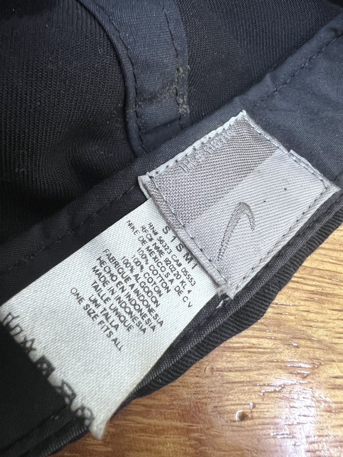 Nike Vintage nike Y2K centre swoosh embroided Faded Cap Size ONE SIZE - 4 Thumbnail