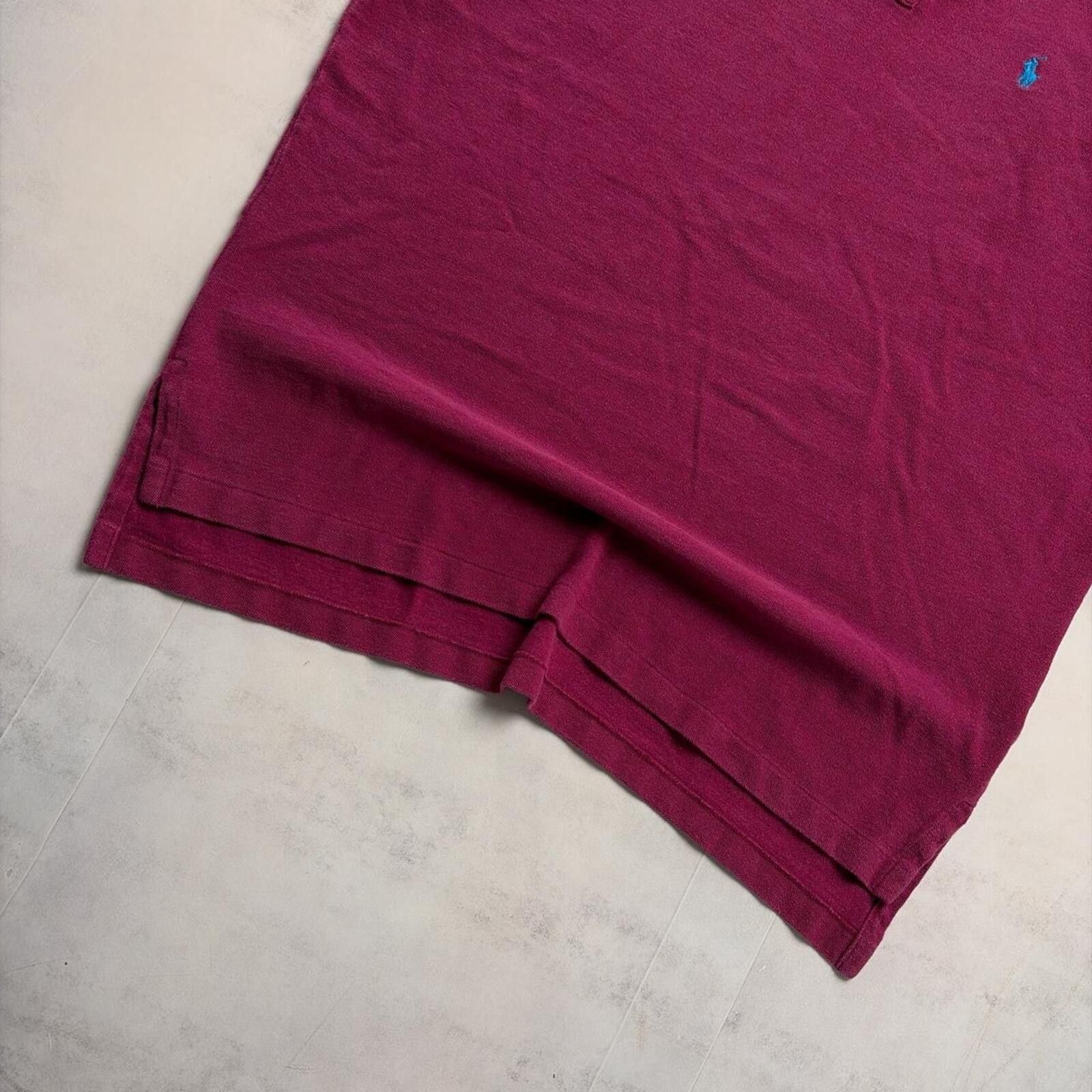 Polo Ralph Lauren Y2K Pink Polo Ralph Lauren Polo Shirt Size US XL / EU 56 / 4 - 4 Thumbnail