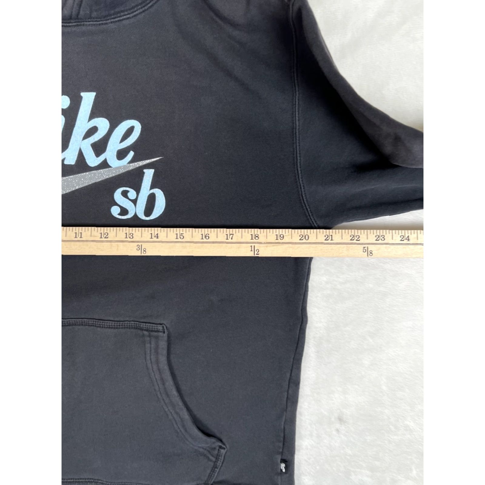 Nike VINTAGE Nike SB Hoodie Black Script Spell Out Logo Skate Sweatshirt Size Small M? Size US M / EU 48-50 / 2 - 5 Thumbnail