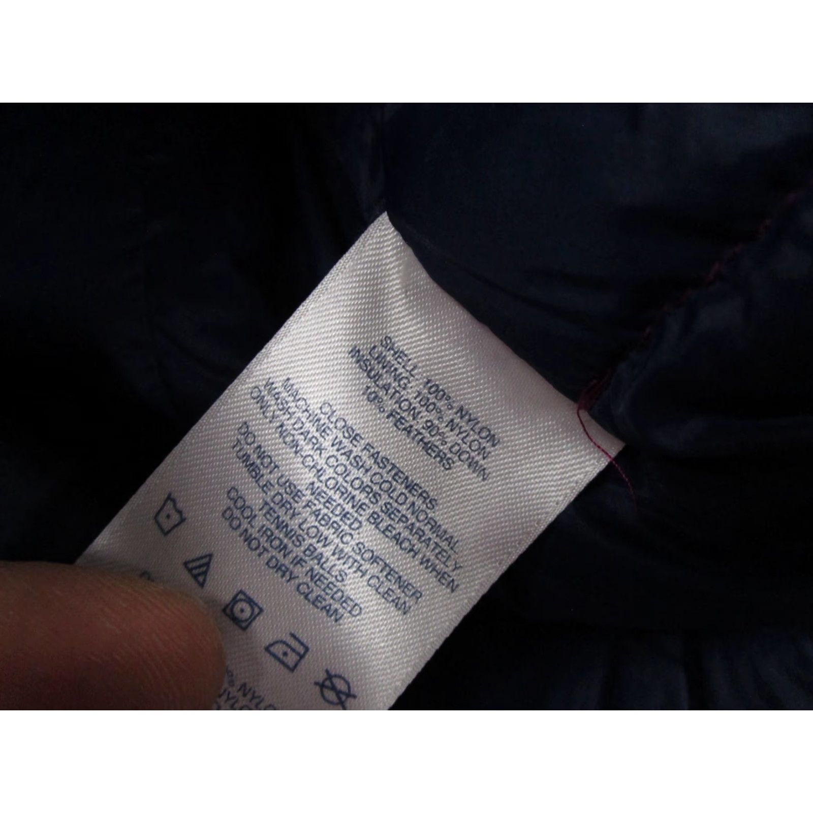 Lands' End VINTAGE Lands' End Down Filled Puffer Jacket Womens XS Pink Outdoor Casual Winter Fall Regular Zip Size XS / US 0-2 / IT 36-38 - 3 Thumbnail