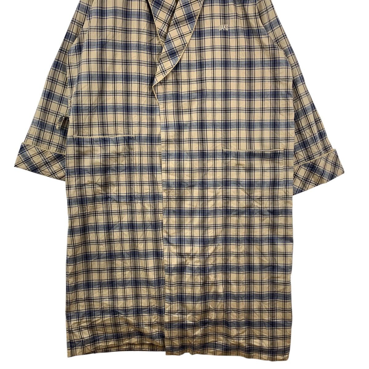 DAKS Vintage DAKS LONDON Nova Checks Plaids Trench Coat Jacket Size L / US 10 / IT 46 - 5 Thumbnail