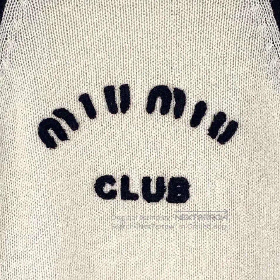 Miu Miu miu miu color block logo sweater. Size S / US 4 / IT 40 - 4 Thumbnail