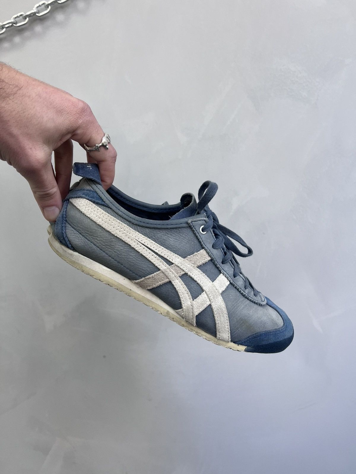 Asics × Japanese Brand × Onitsuka Tiger SALE❤️❤️Vintage Shoes Onitsuka Tiger Mexico 66 Kill Bill Y2K Size US 6.5 / EU 39-40 - 8 Thumbnail