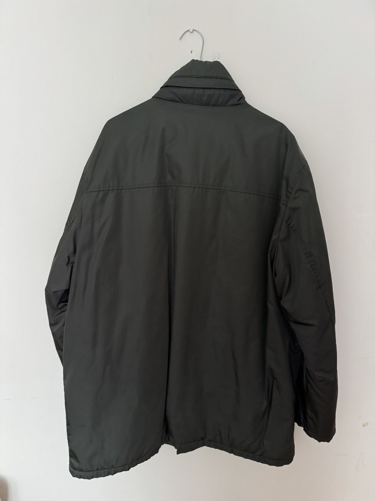 Prada Prada Nylon Padded Jacket Size XXL Green Vintage 2000s Size US XXL / EU 58 / 5 - 2 Thumbnail