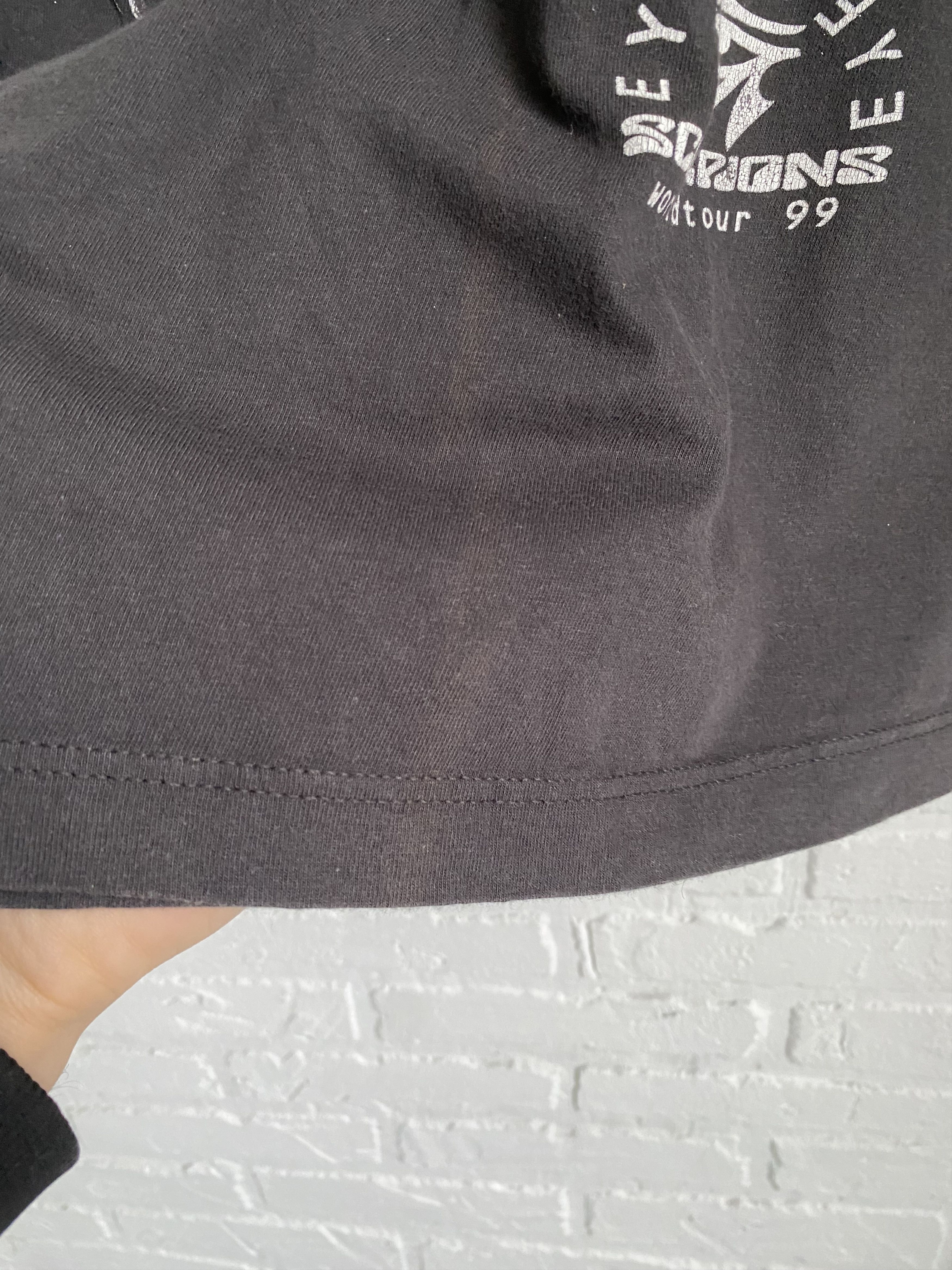 Band Tees × Vintage 1999 Scorpions EYE to EYE du bist so schmutzig tour t-shirt Size US XL / EU 56 / 4 - 7 Thumbnail