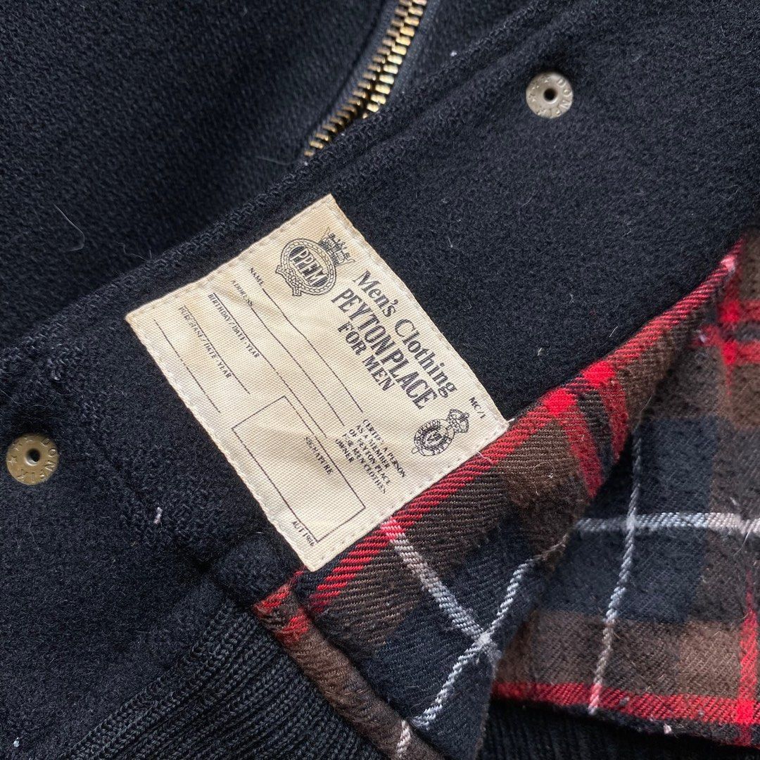 PPFM × Vintage Vintage PPFM Peyton Place Embroidered Varsity Jacket Size US L / EU 52-54 / 3 - 9 Thumbnail