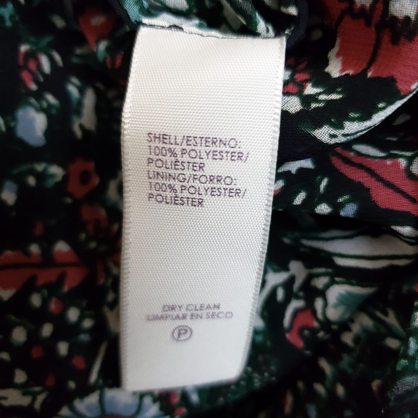 Rebecca Minkoff Rebecca Minkoff Womens Blouse XS Black Green Floral Neck Tie Long Sleeve Size XS / US 0-2 / IT 36-38 - 6 Thumbnail