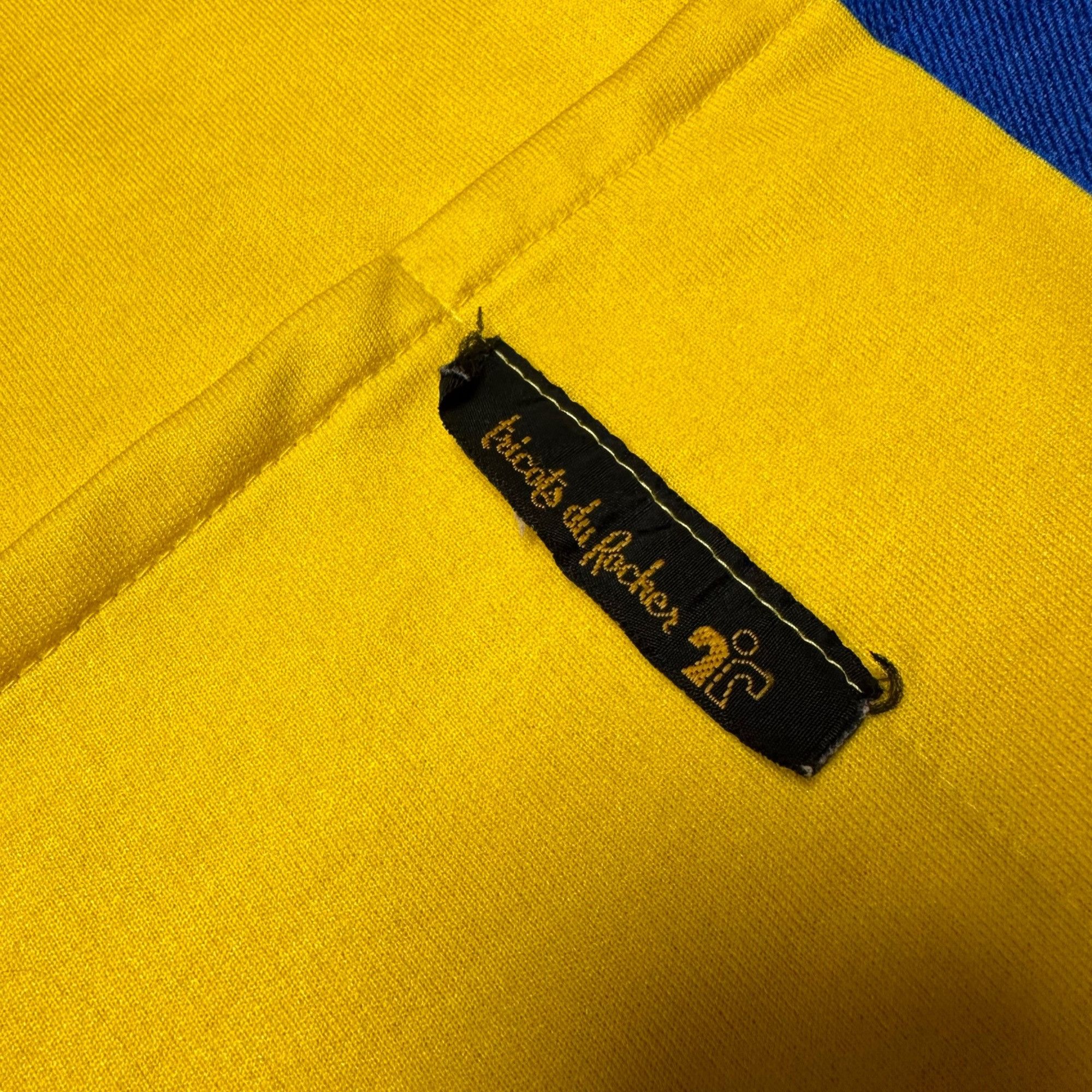 Vintage Vintage 80s Tricots Du Rocker Cardot Cycles Bike Jersey Shir Size US M / EU 48-50 / 2 - 4 Thumbnail