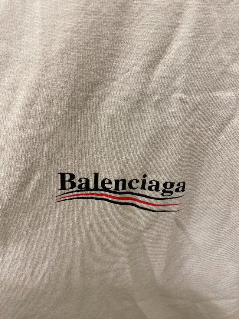 Balenciaga Balenciaga Logo letter print detail short-sleeve T-shirt, Size US XS / EU 42 / 0 - 5 Thumbnail