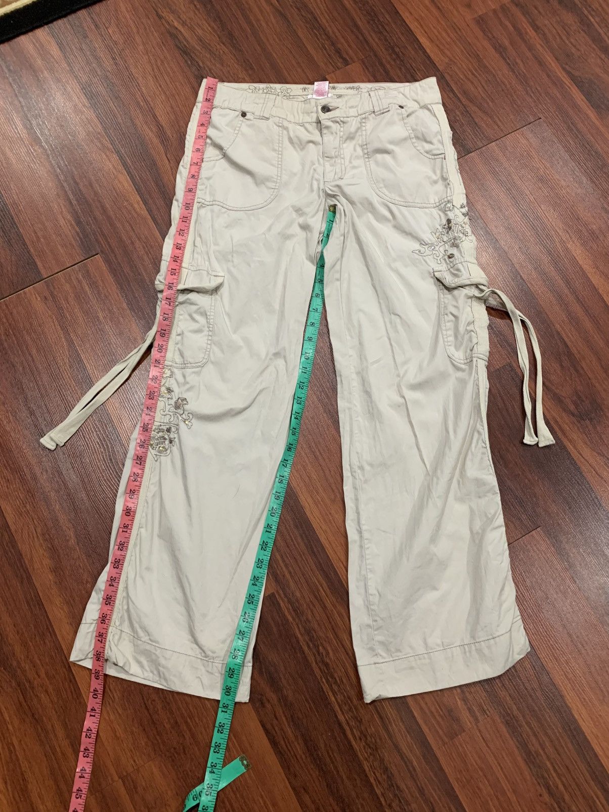 Japanese Brand Xhilaration Cargo Pants Size 32" / US 10 / IT 46 - 4 Thumbnail