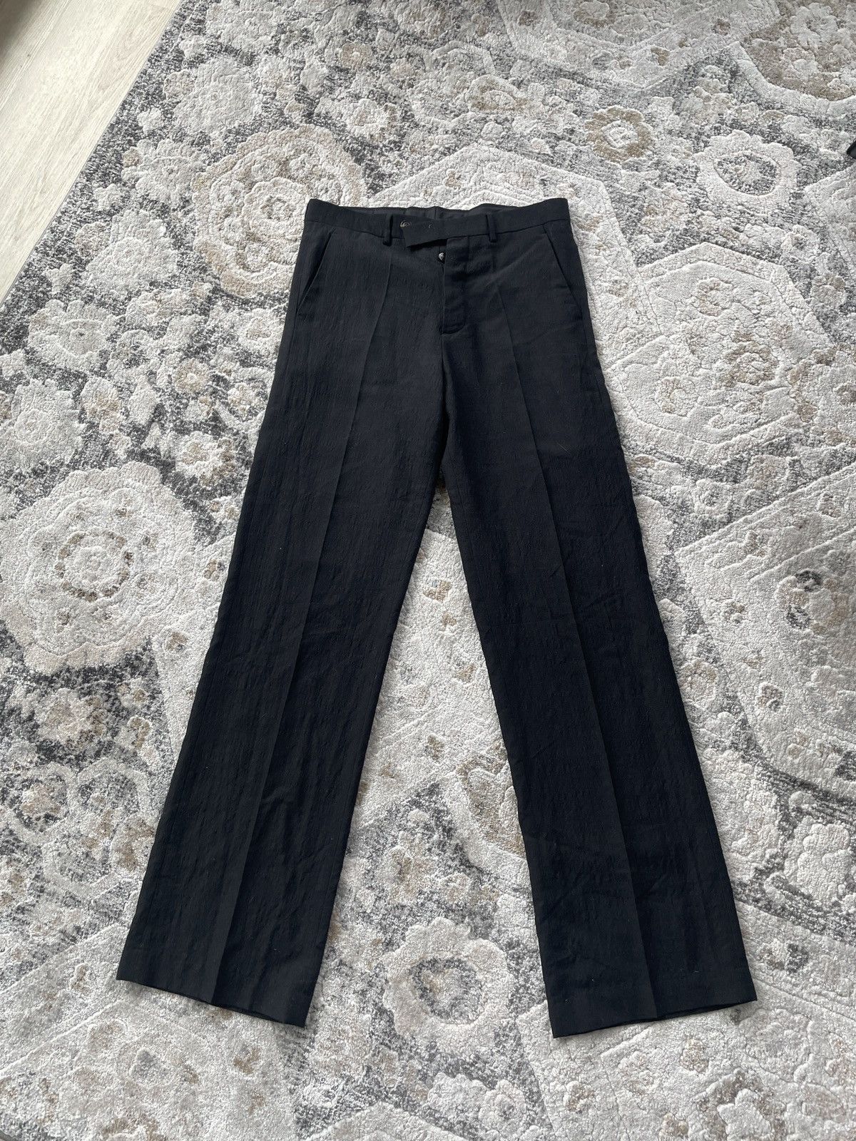 Rick Owens Rick Owens S/S 20 Tecuatl Dietrich 60%Wool40% Cupro Trousers Size US 30 / EU 46 - 1 Thumbnail