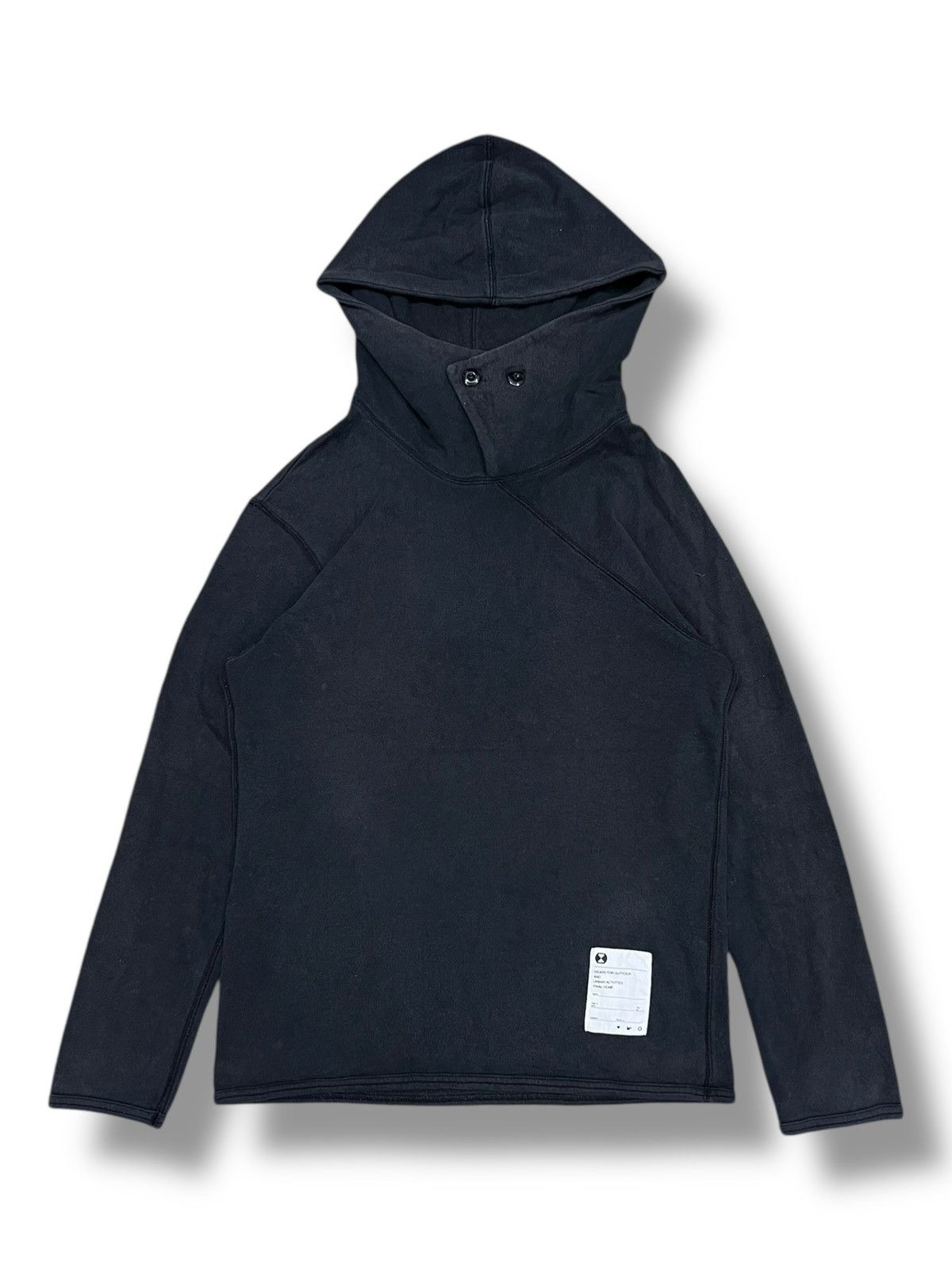 Final Home FINAL HOME Tactical Hooded Pullover – Black (Made in Japan) Size US M / EU 48-50 / 2 - 1 Thumbnail