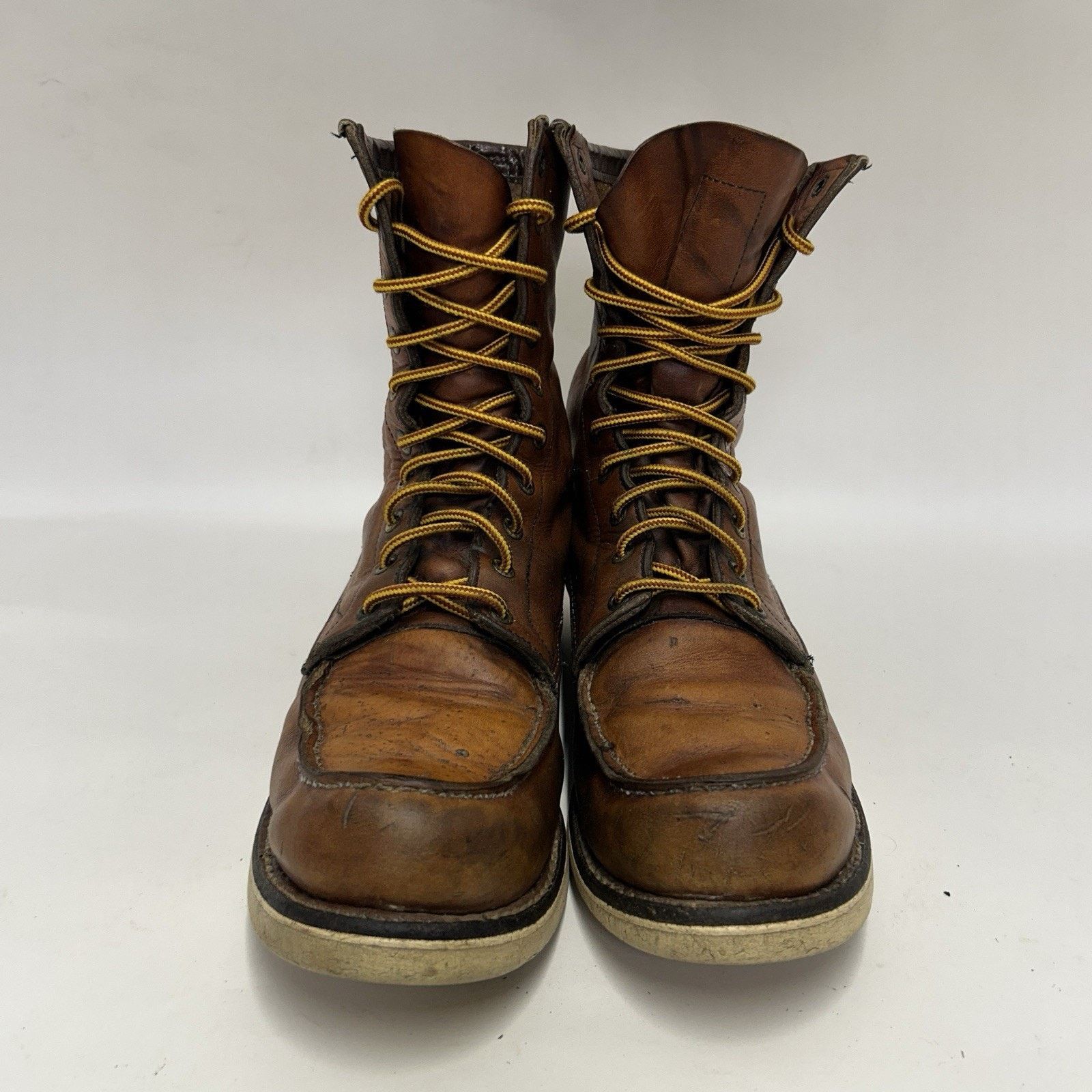 Red Wing Red Wing 10877 8” Leather Moc Toe Heritage Boots “Brown” Size US 10 / EU 43 - 2 Thumbnail