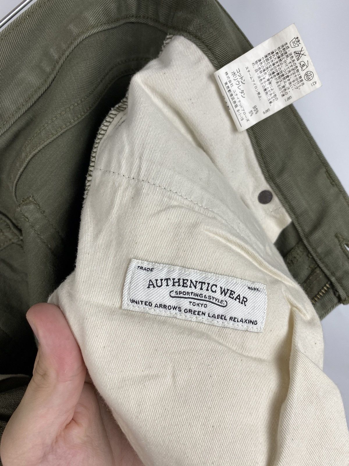 United Arrows United Arrows Green Label Relaxing Jeans 32W 826 Tapered Size US 32 / EU 48 - 13 Thumbnail