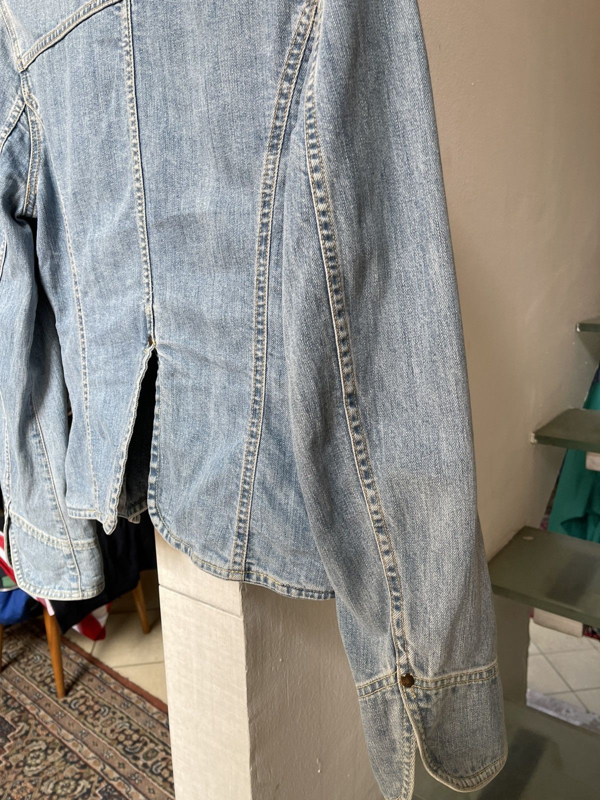 Levi's × Vintage Vintage Levi’s Denim Jacket Equestrian 90s Size L / US 10 / IT 46 - 3 Thumbnail