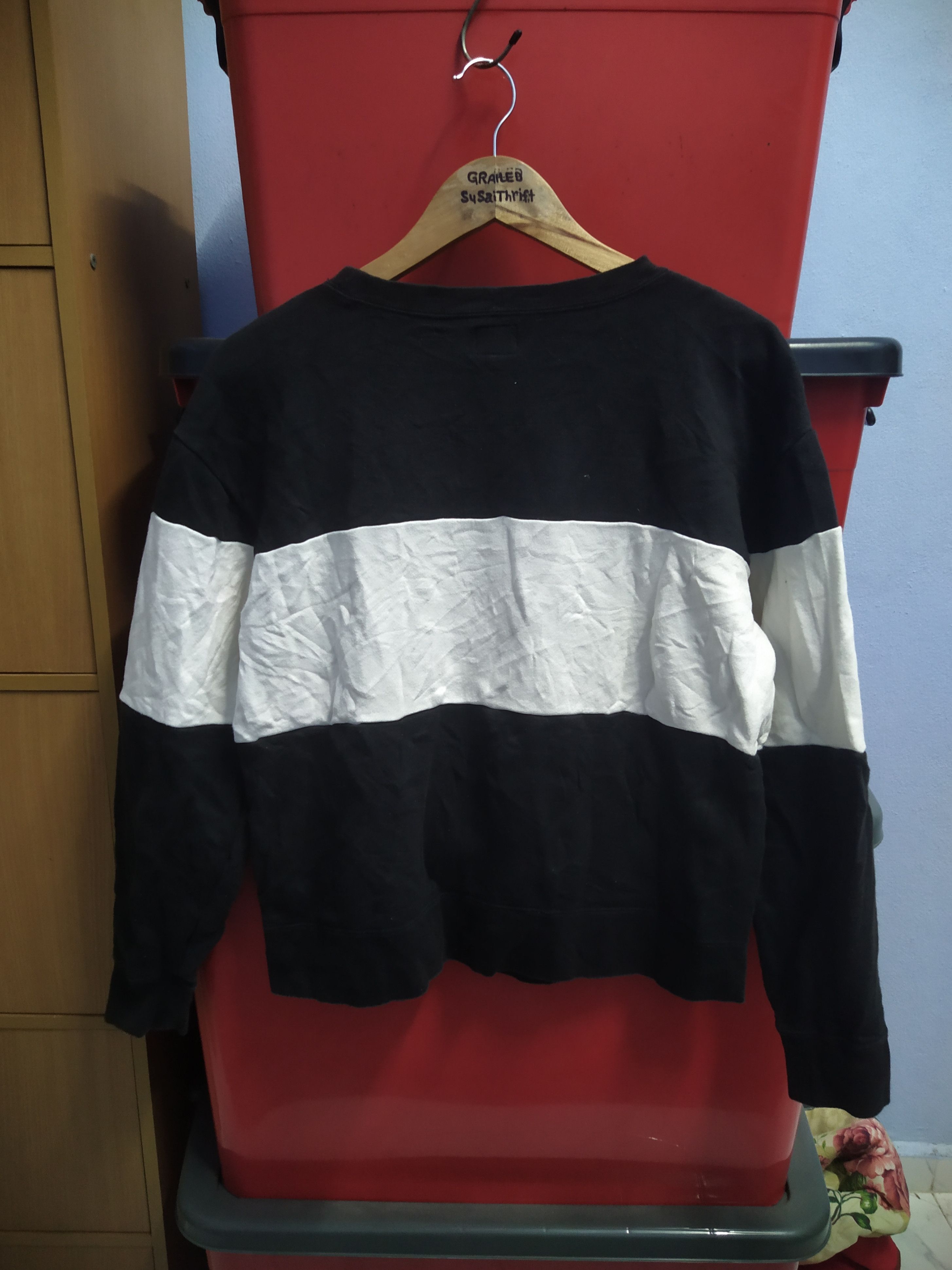 Vintage Vintage Lee Sweatshirt Big Logo Size US L / EU 52-54 / 3 - 2 Thumbnail