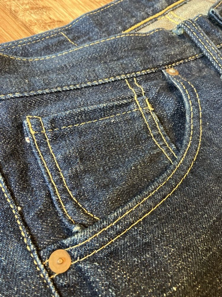 Japanese Brand J-BAR-J 301XX W32 x L29 Vintage Japanese Selvedge Denim Size US 32 / EU 48 - 9 Thumbnail