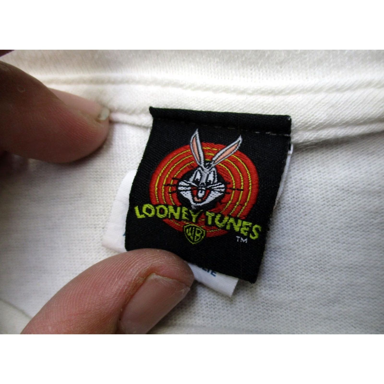 Vintage Looney Tunes Bugs Bunny Shirt Mens 3XL White Fifth Sun Graphic Tee Cartoon Size US XXL / EU 58 / 5 - 3 Thumbnail