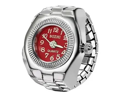 Jewelry × Ring Of Fire Finger Watch Ring Adjustable Ring Size ONE SIZE - 3 Thumbnail