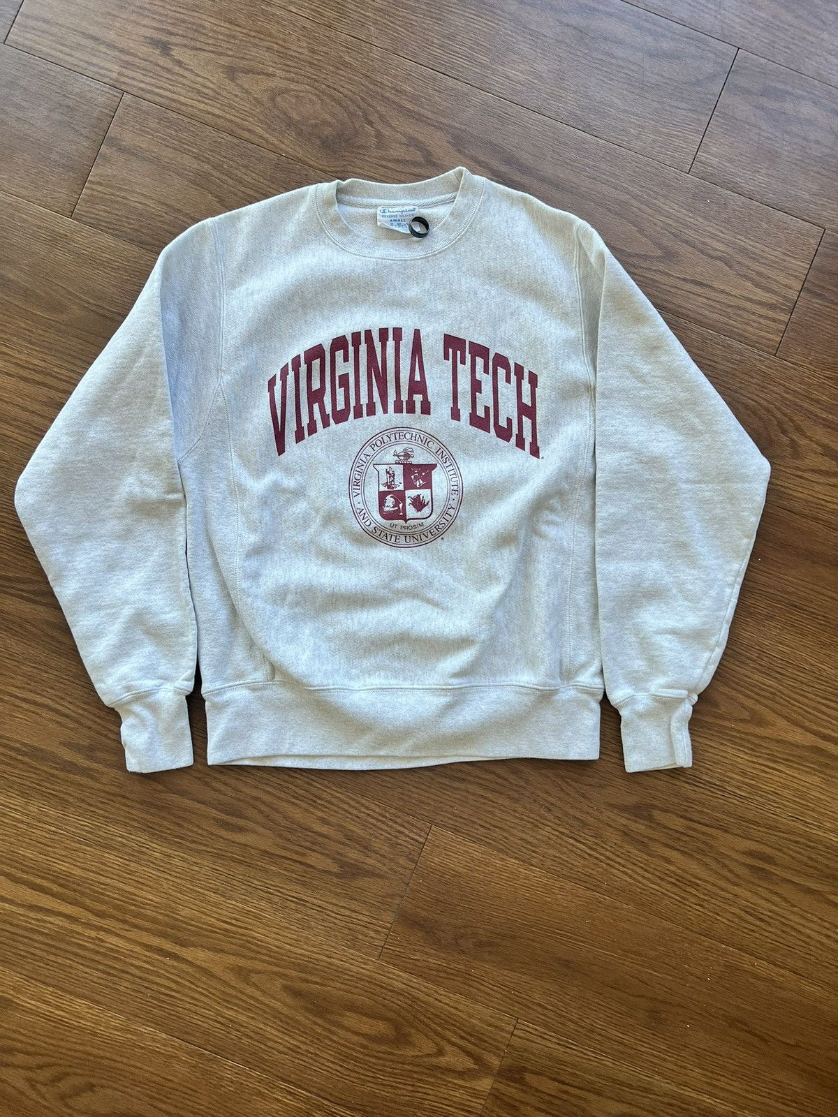 Champion Virginia Tech Champion Reverse Weave Sweatshirt Size US S / EU 44-46 / 1 - 1 Thumbnail